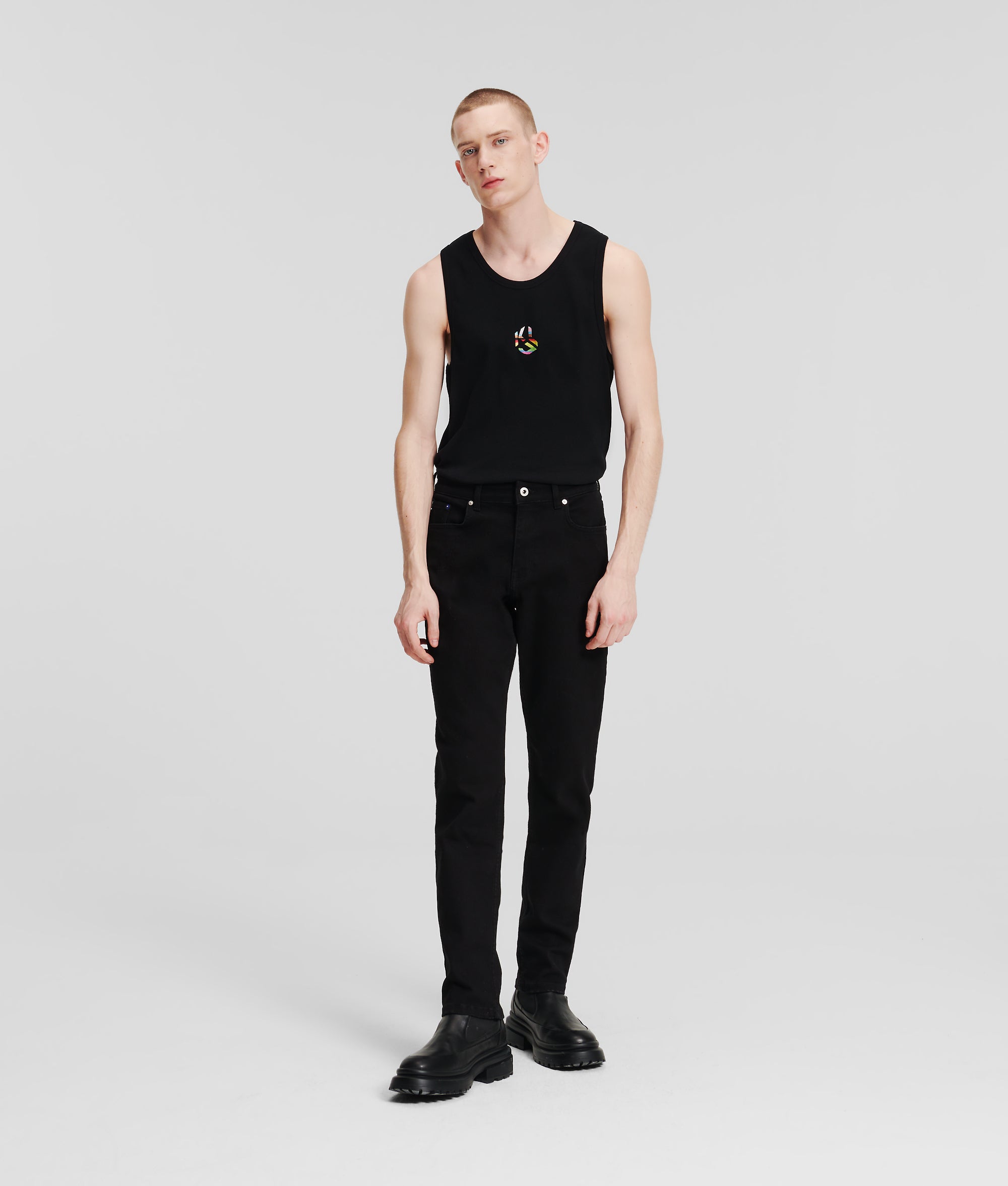SLIM JEANS Stay Black Men KARL LAGERFELD - Main Image