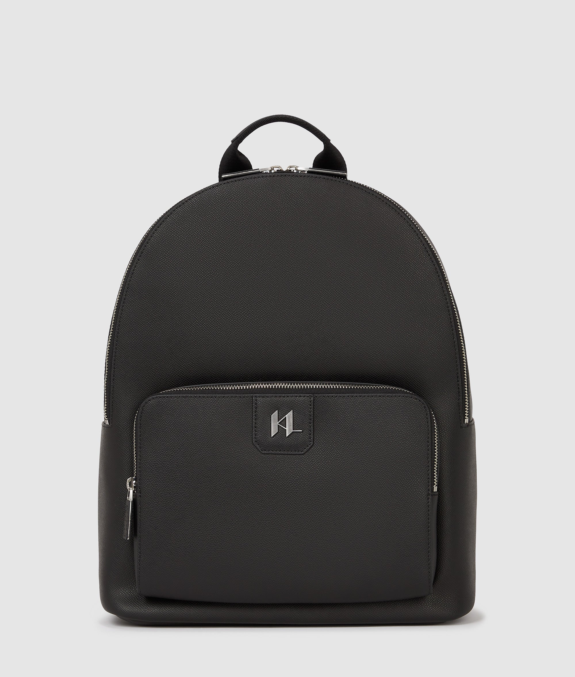 K/Monogram leather backpack | Black | Men