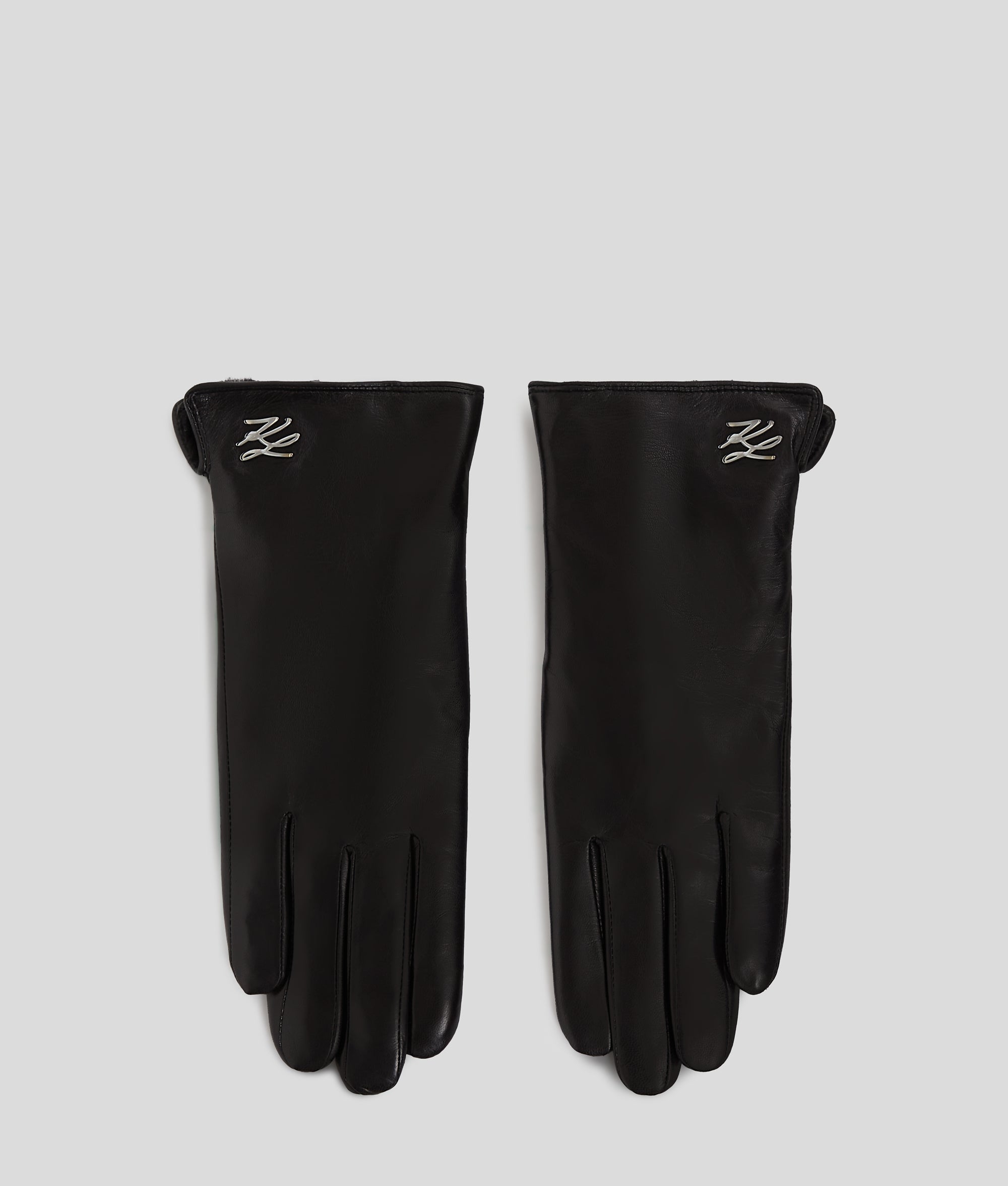 K/AUTOGRAPH レザーグローブ | ブラック | レディース | KARL
