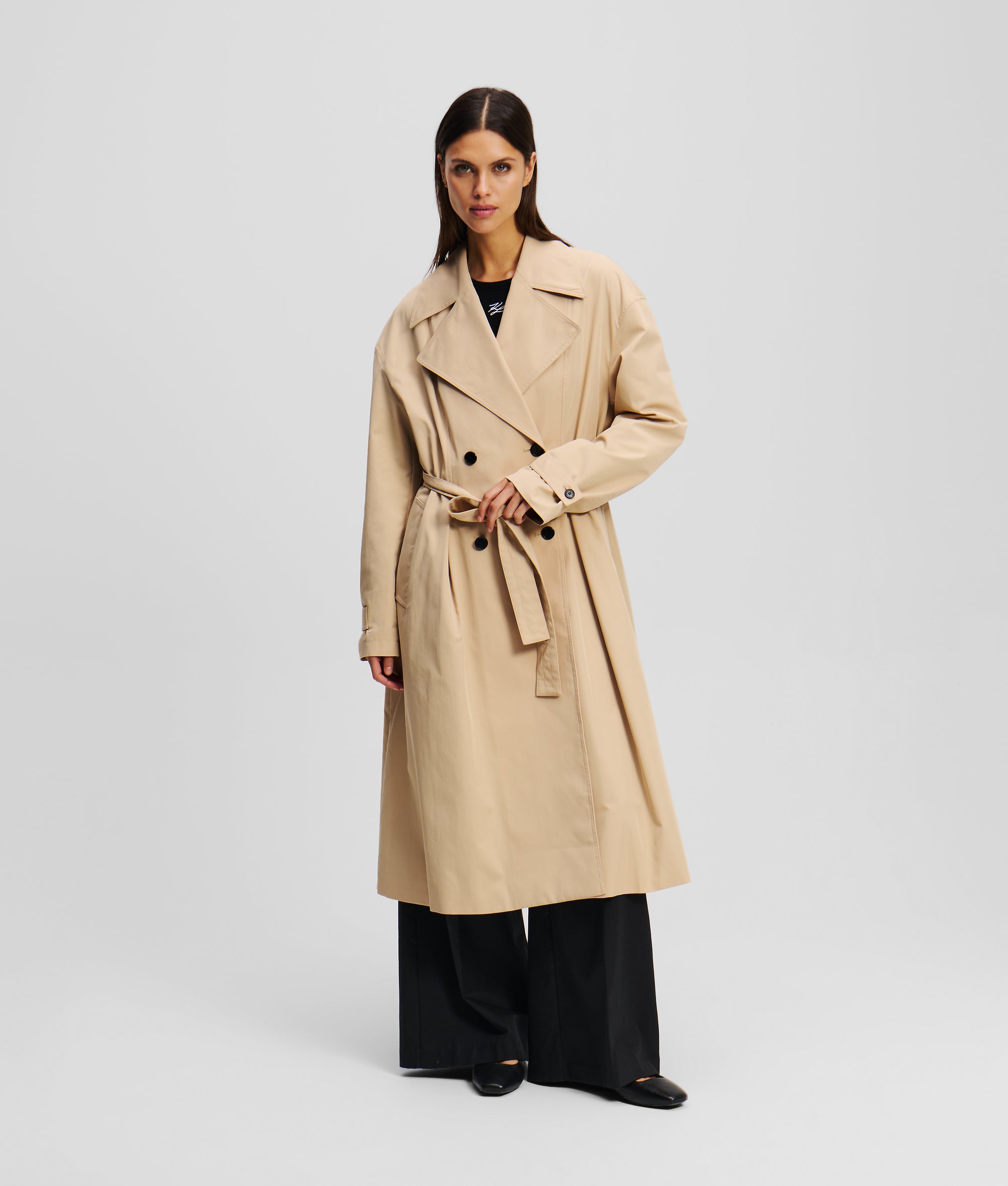 TRENCH COAT Nomade Femme KARL LAGERFELD - Main Image
