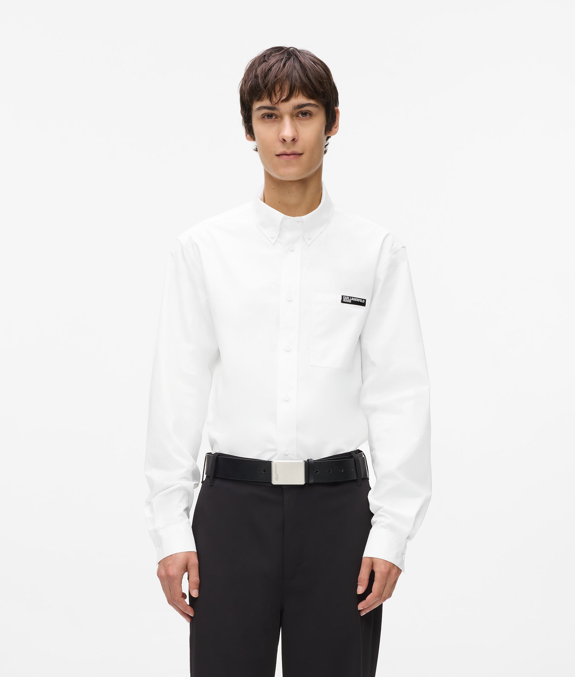 karl lagerfeld white dress shirt Karl Lagerfeld