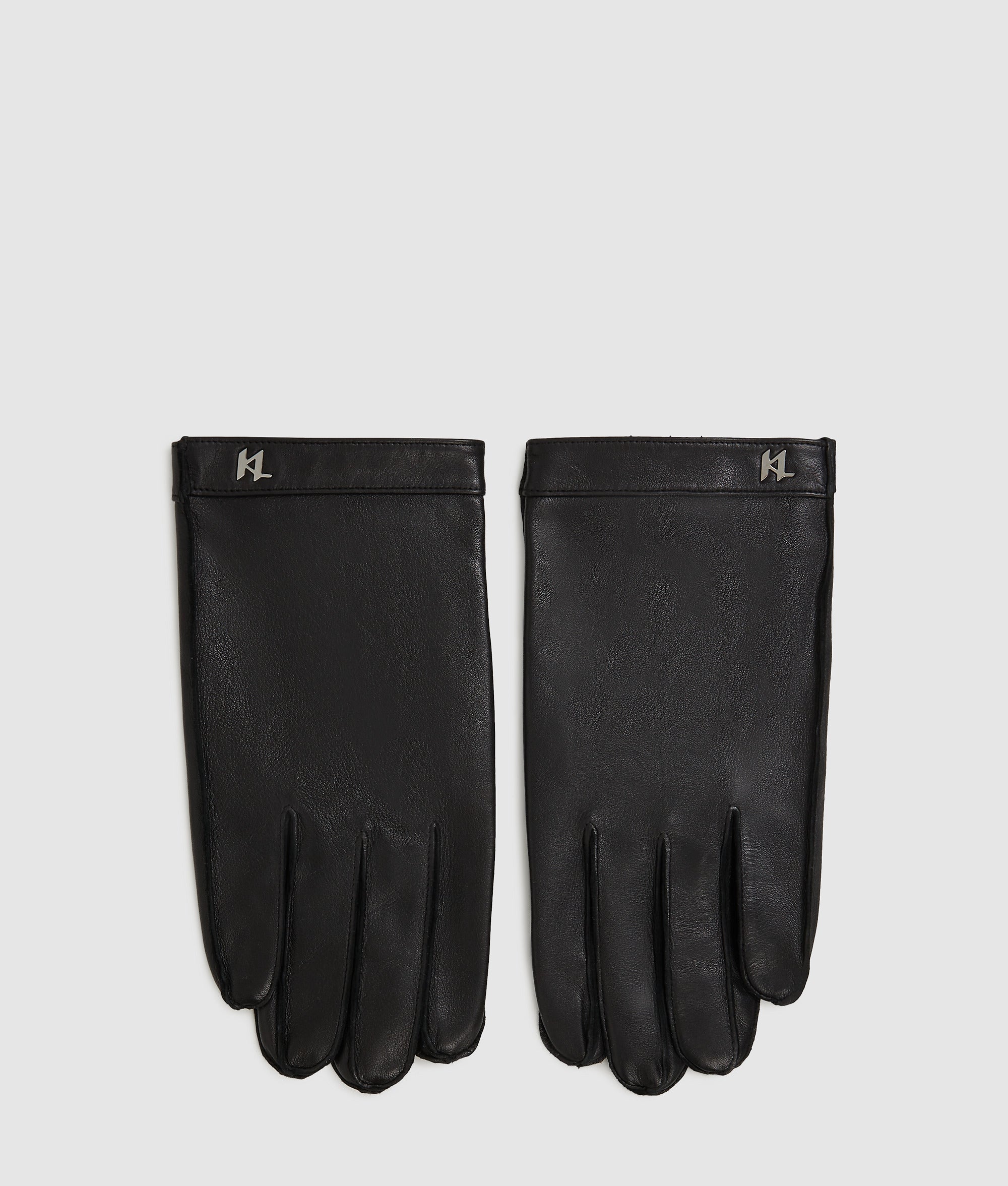 K/Monogram Lederhandschuhe | Schwarz | Herren