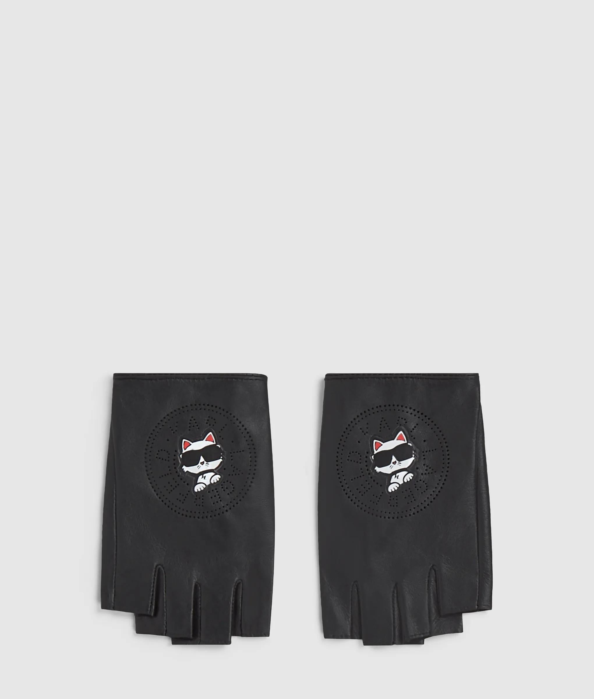 Ikon Circle Choupette fingerless gloves | Black | Women