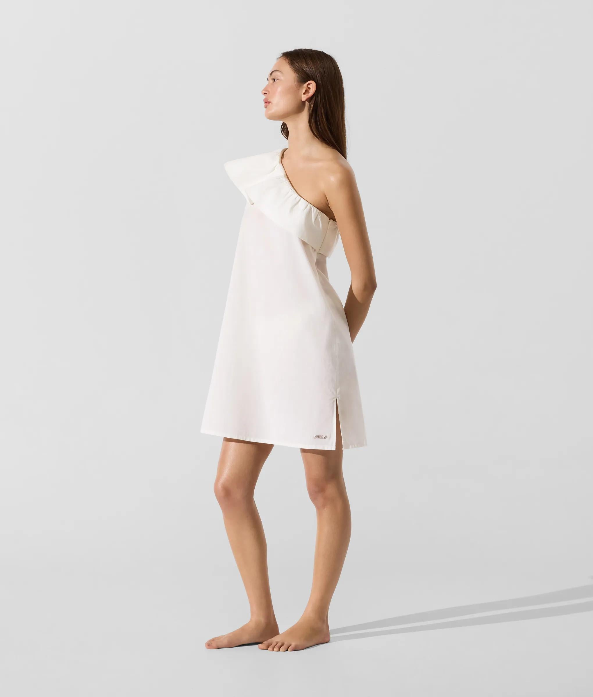 Signature ruffle beach dress | Cannoli Cream | Women