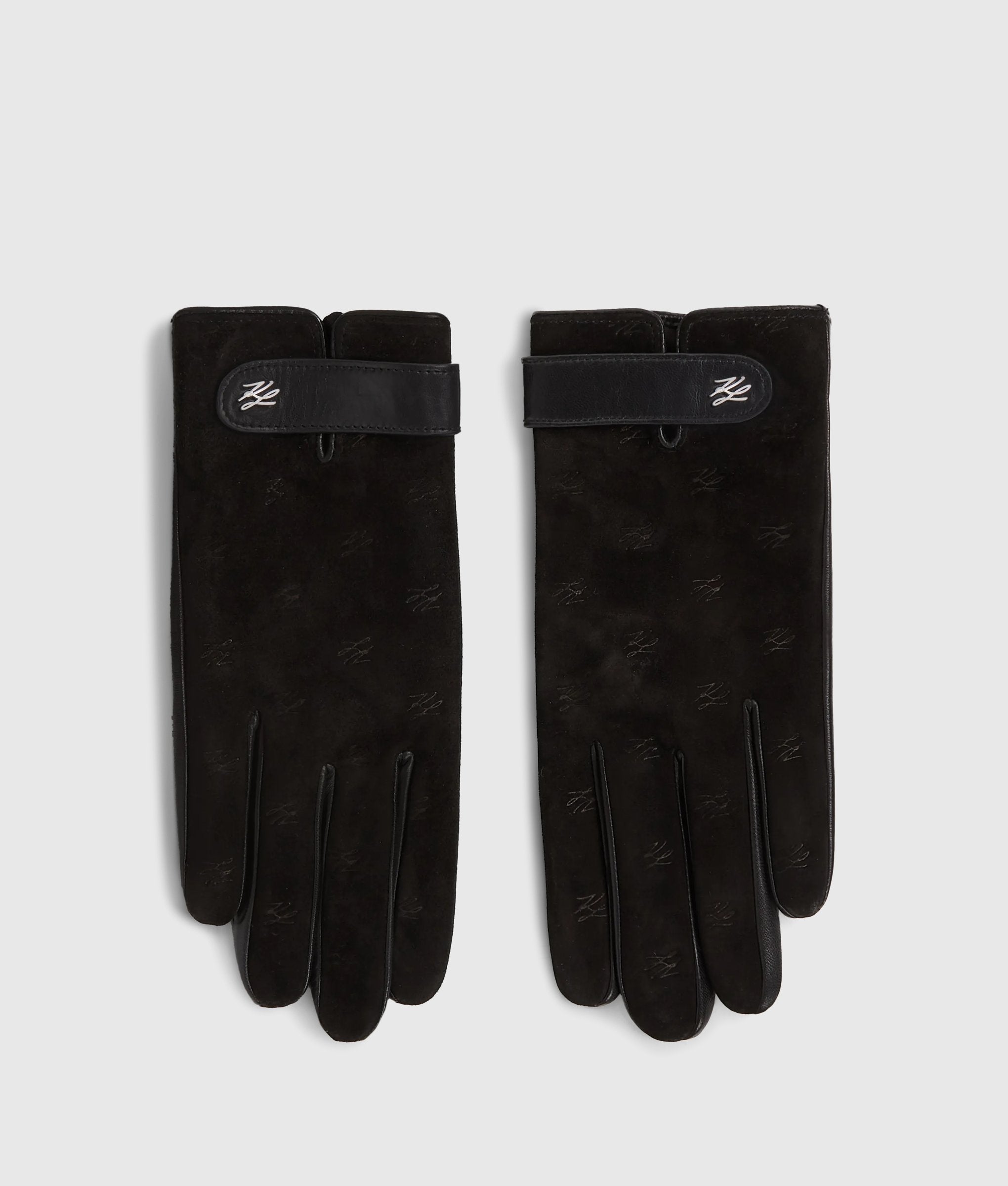 K/Autograph Handschuhe aus Wildleder | Schwarz | Damen
