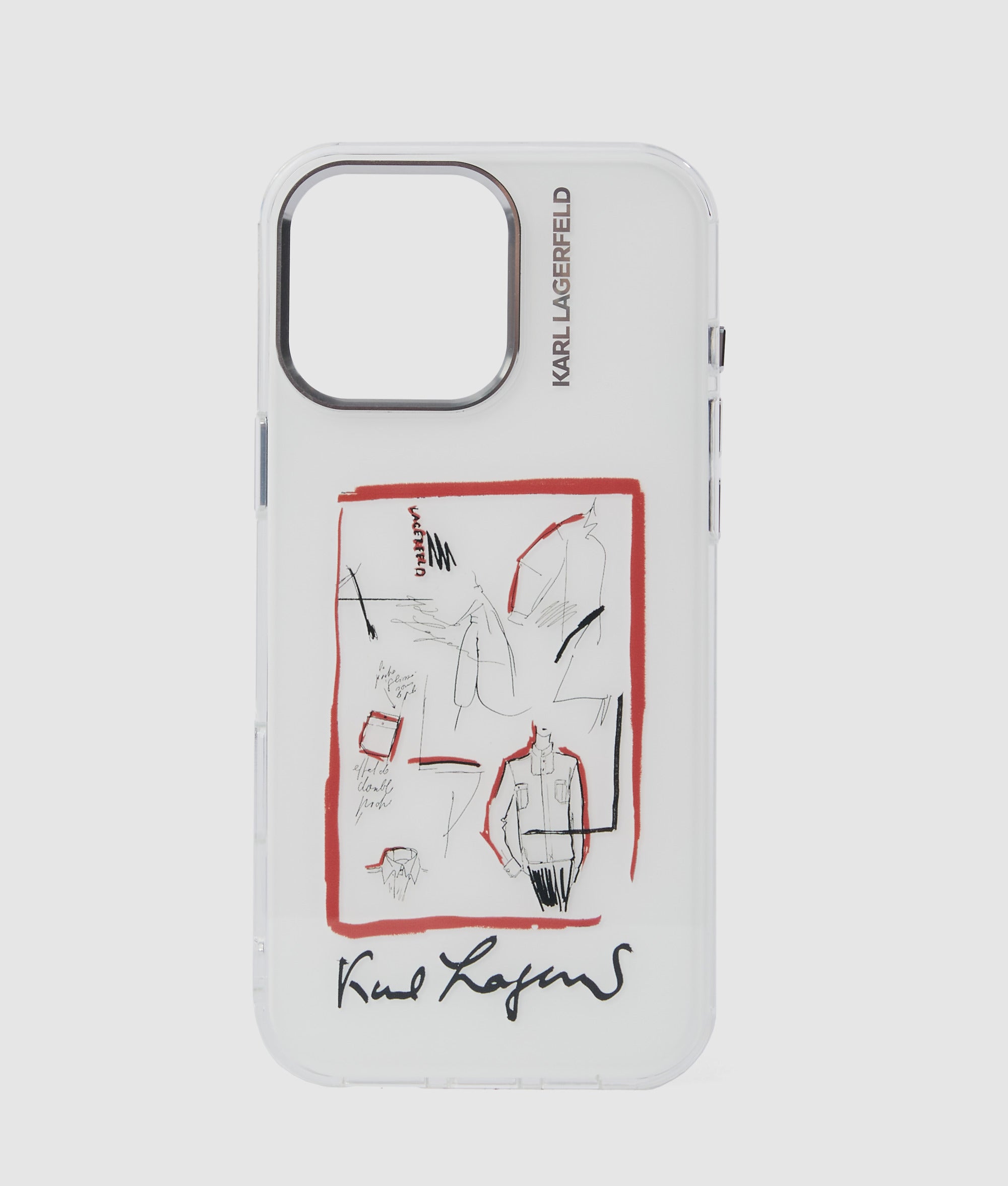 KARL LAGERFELD COQUE arrière rigide pour Apple iPhone 12 Mini - Liquid KARL LAGERFELD COQUE arrière rigide pour Apple iPhone 12 Mini - Liquid