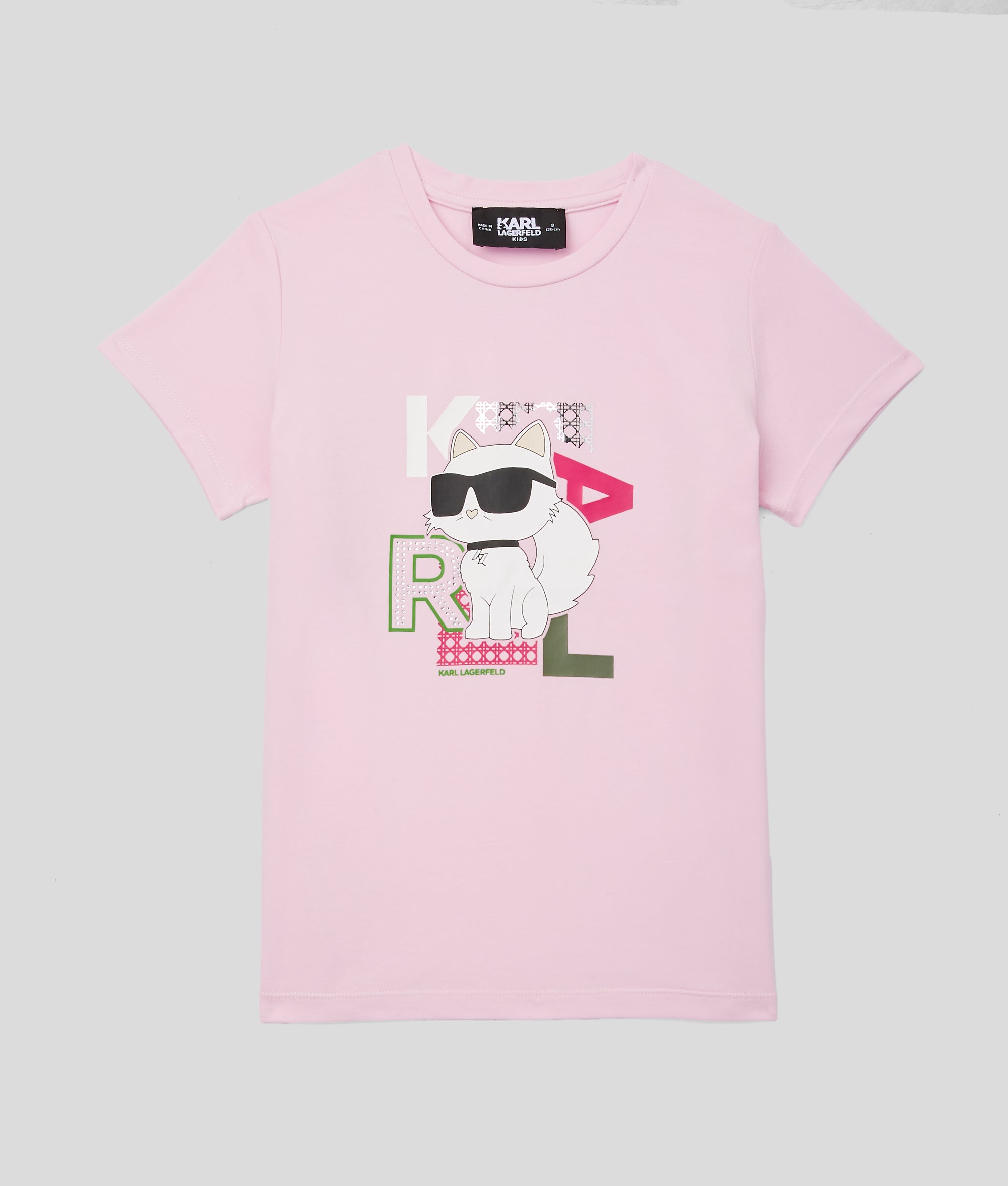 Kids Choupette T Shirt Printed Tie-die T-Shirt