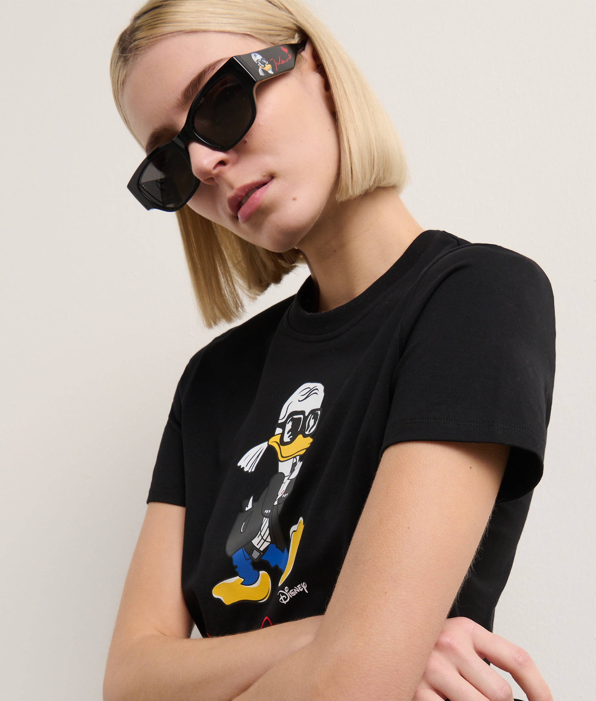 DISNEY X KL SUNGLASSES Black Women KARL LAGERFELD