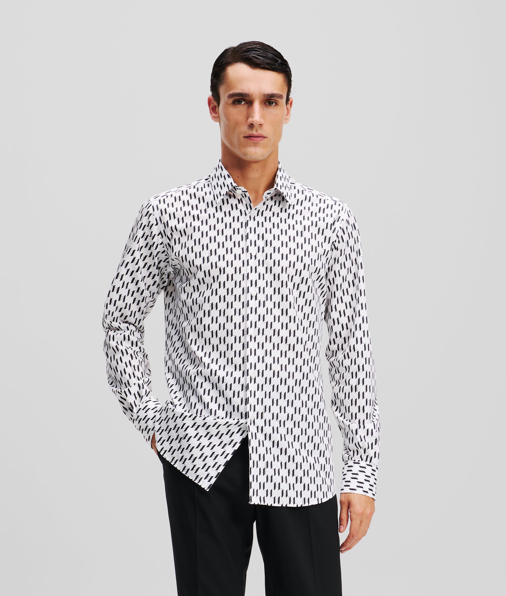 monogram mens dress shirts Buy SALE Vintage 1950's Men's Monogrammed Dress Shirt With Transfer---mccalls 9477---size 15 Chest 38 Online in India