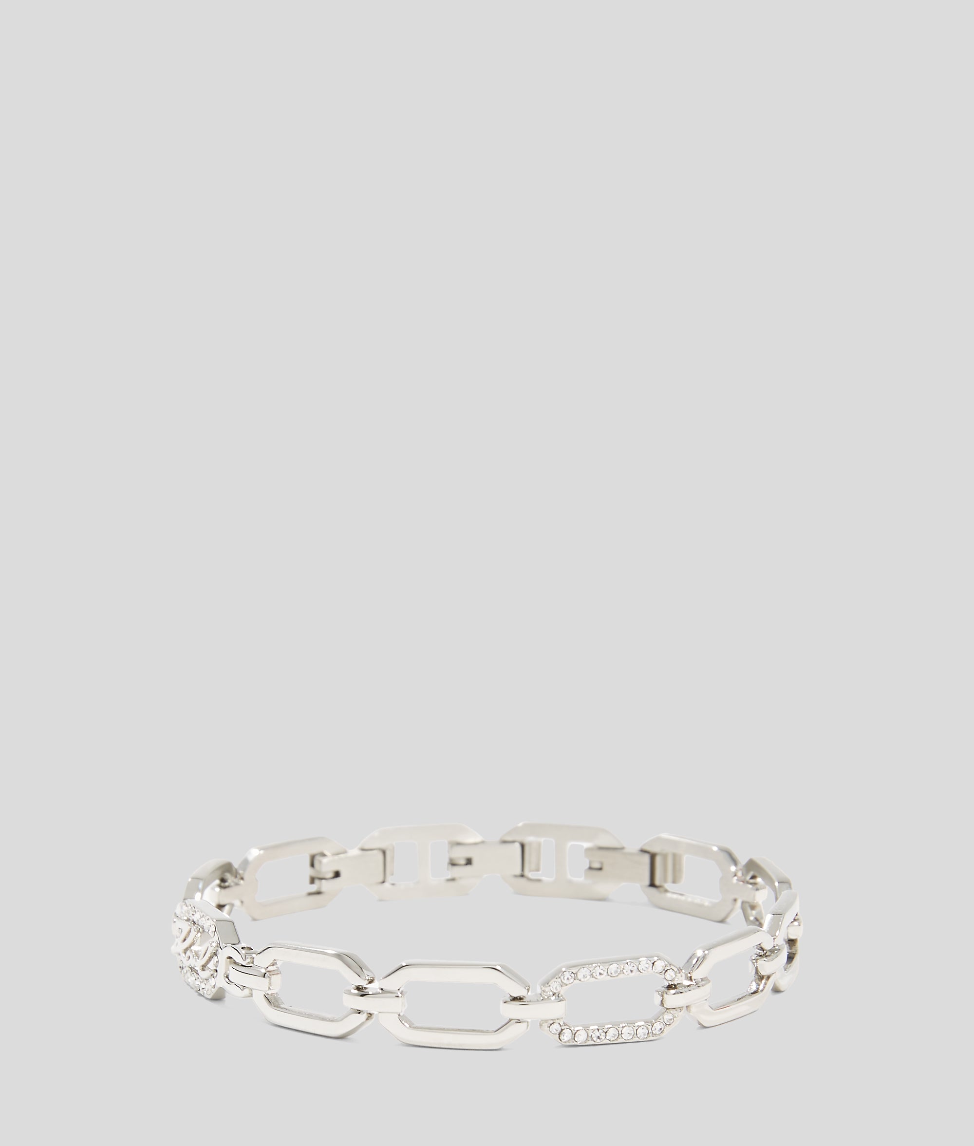 ブレスレット KARL LAGERFELD K/CAT BRACELET PAVE Karl Lagerfeld K/Cat Bracelet Pave Bracelet Brass, Crystal