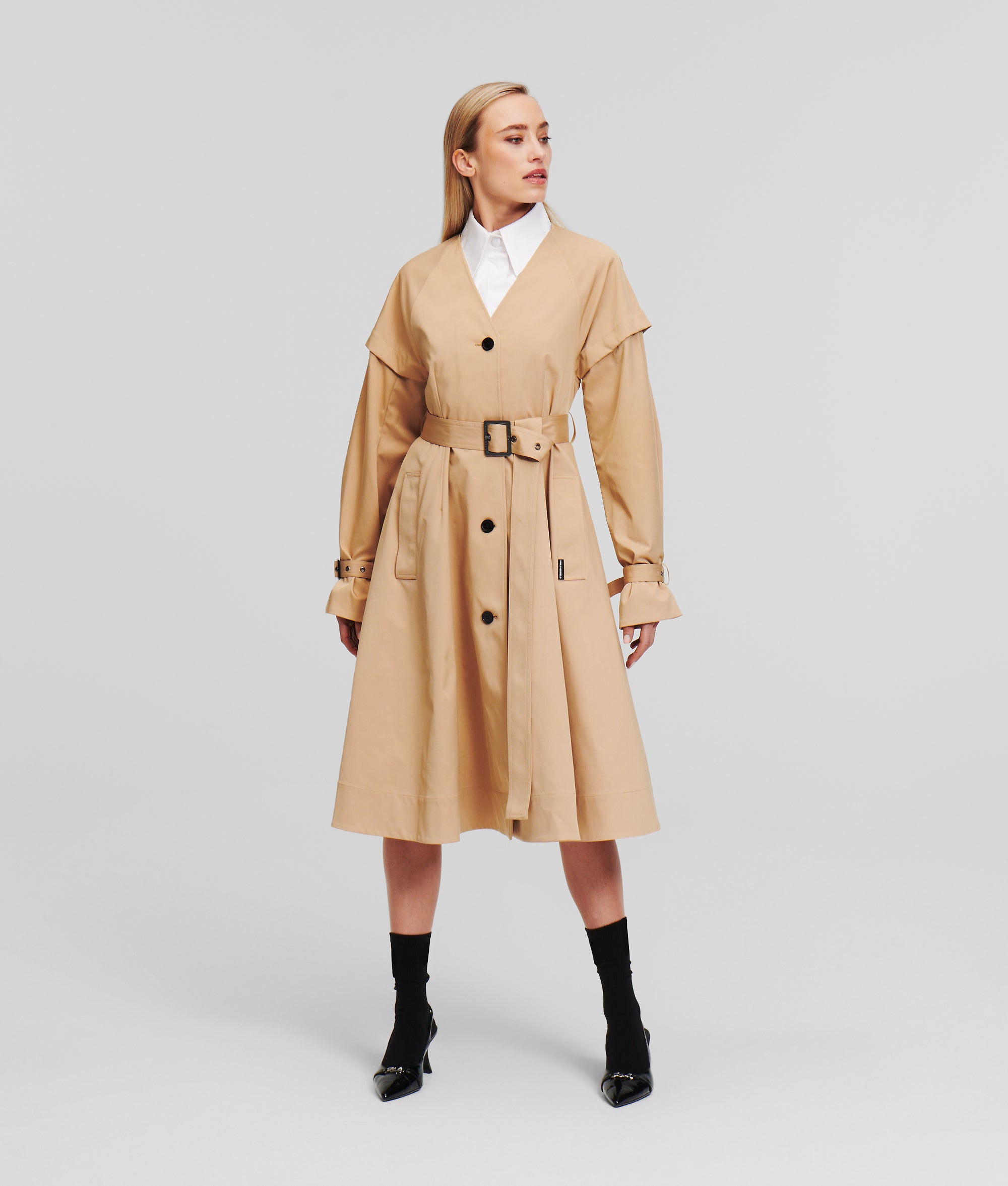 TRANSFORMER TRENCH COAT | Nomad | Women | KARL LAGERFELD