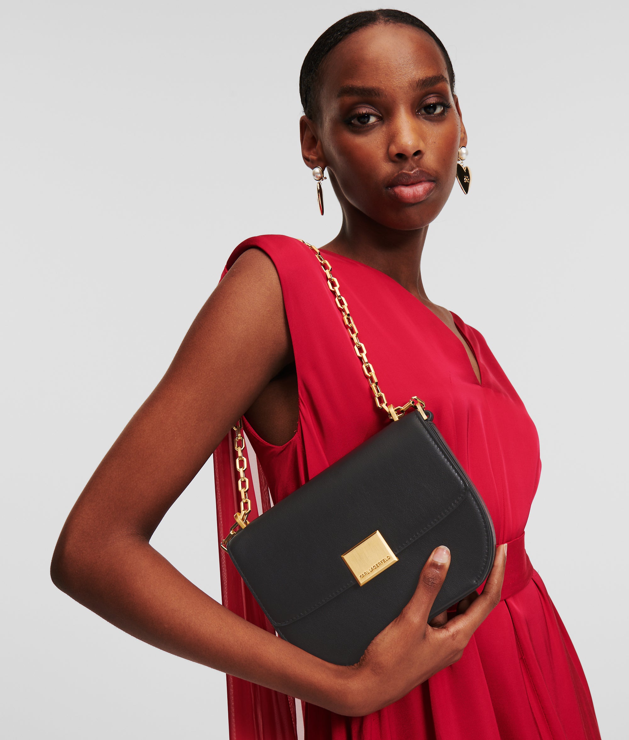 K/FOREVER SMALL CROSSBODY BAG Black Women KARL LAGERFELD