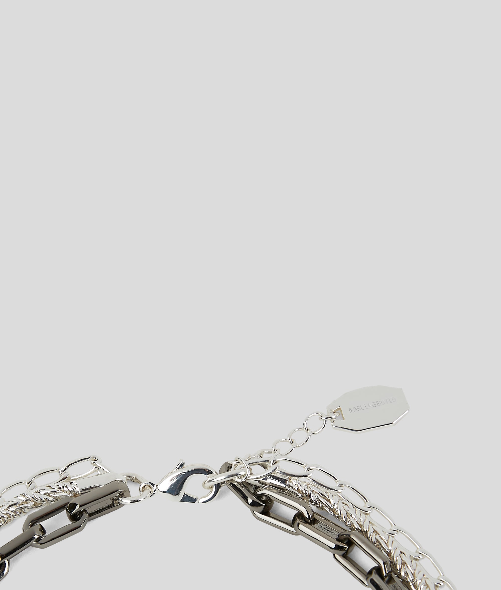 39 KARL LAGERFELD チェーン　ネックレス K/SIGNATURE MULTI-CHAIN NECKLACE | Gunmetal/M | Women | KARL