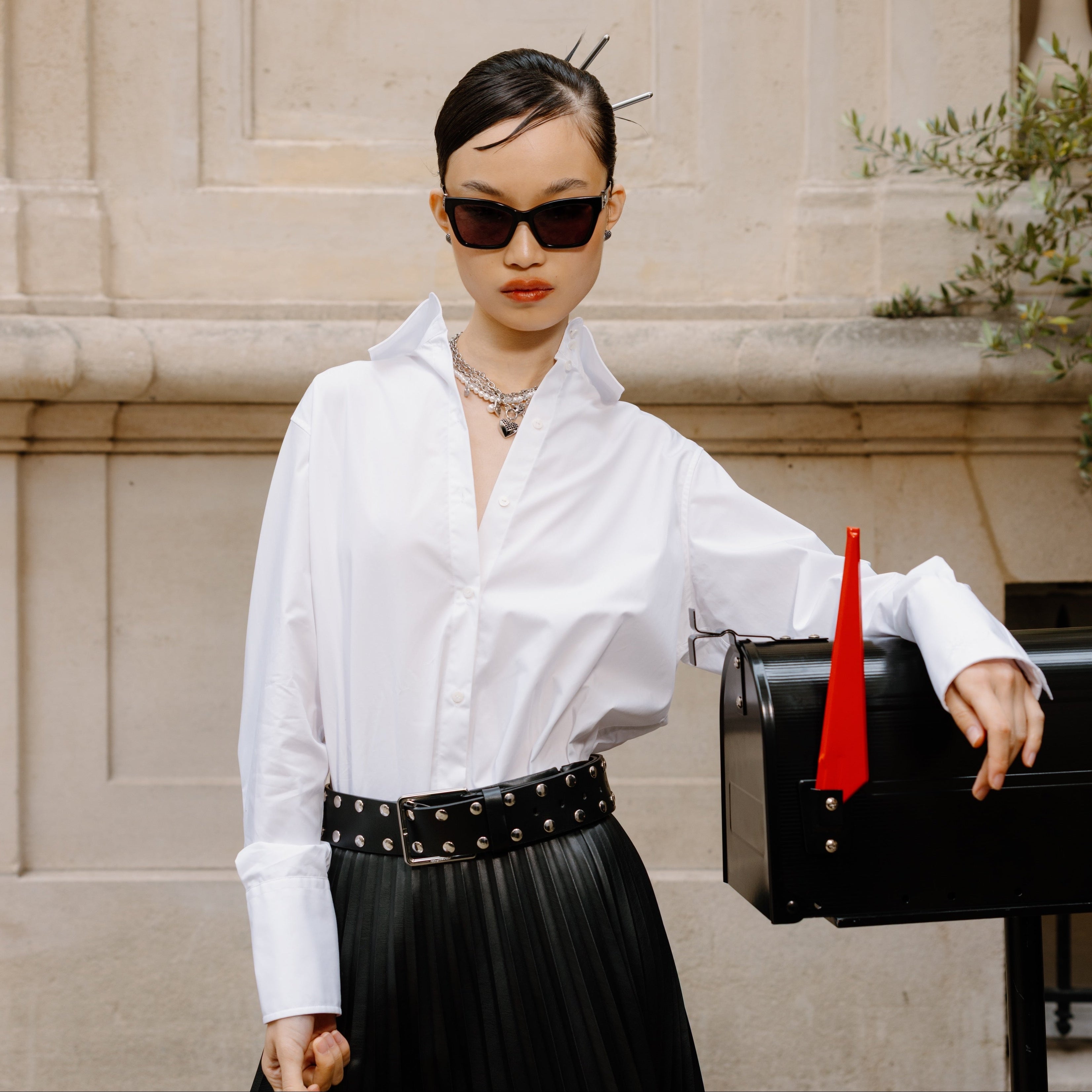 Maison de Karl layered necklace | Gold | Women | KARL LAGERFELD NO