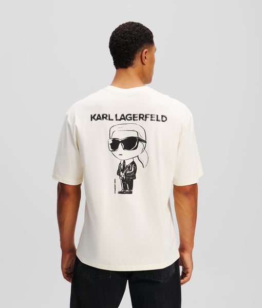 Lamp 恋人へインナーゲートフォールドTシャツ Off-White XL Lamp 恋人