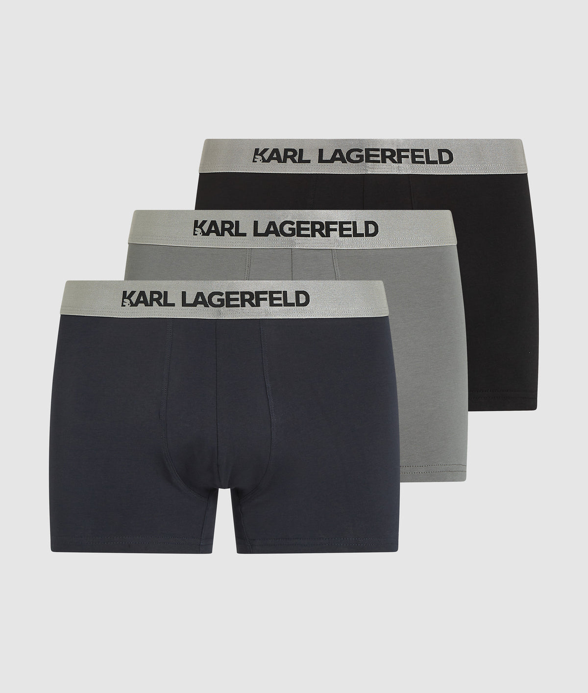 KARL LAGERFELD Lot De 3 Slips Logo Coton Bio – Confort & Style Iconique Homme