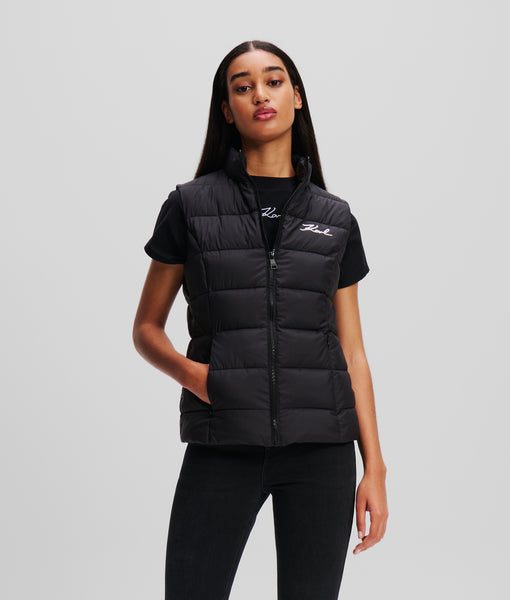 CHALECO MANLIE NEGRO PARA MUJER