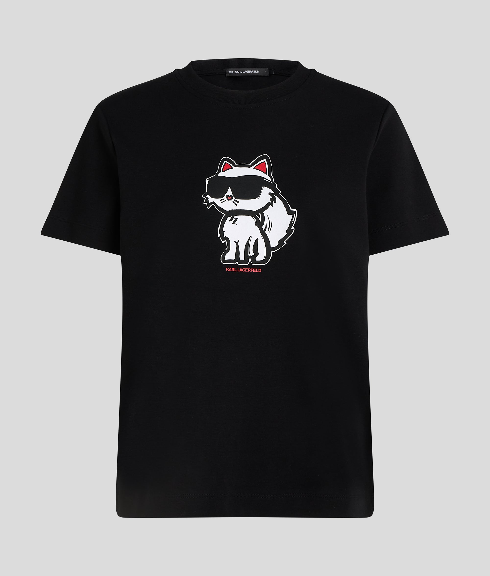 IKON T-SHIRT CHOUPETTE Nero Donna KARL LAGERFELD