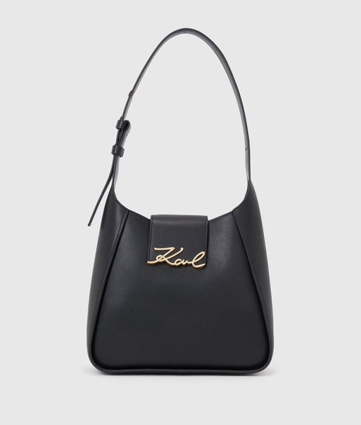 Sac Hobo Femme Karl Lagerfeld 245W3064999 - Noir, Polyuréthane, Neuf Avec étiquettes