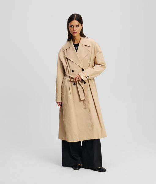 ジャケット・アウター willfully quilting trench detail coat willfully quilting trench detail coat