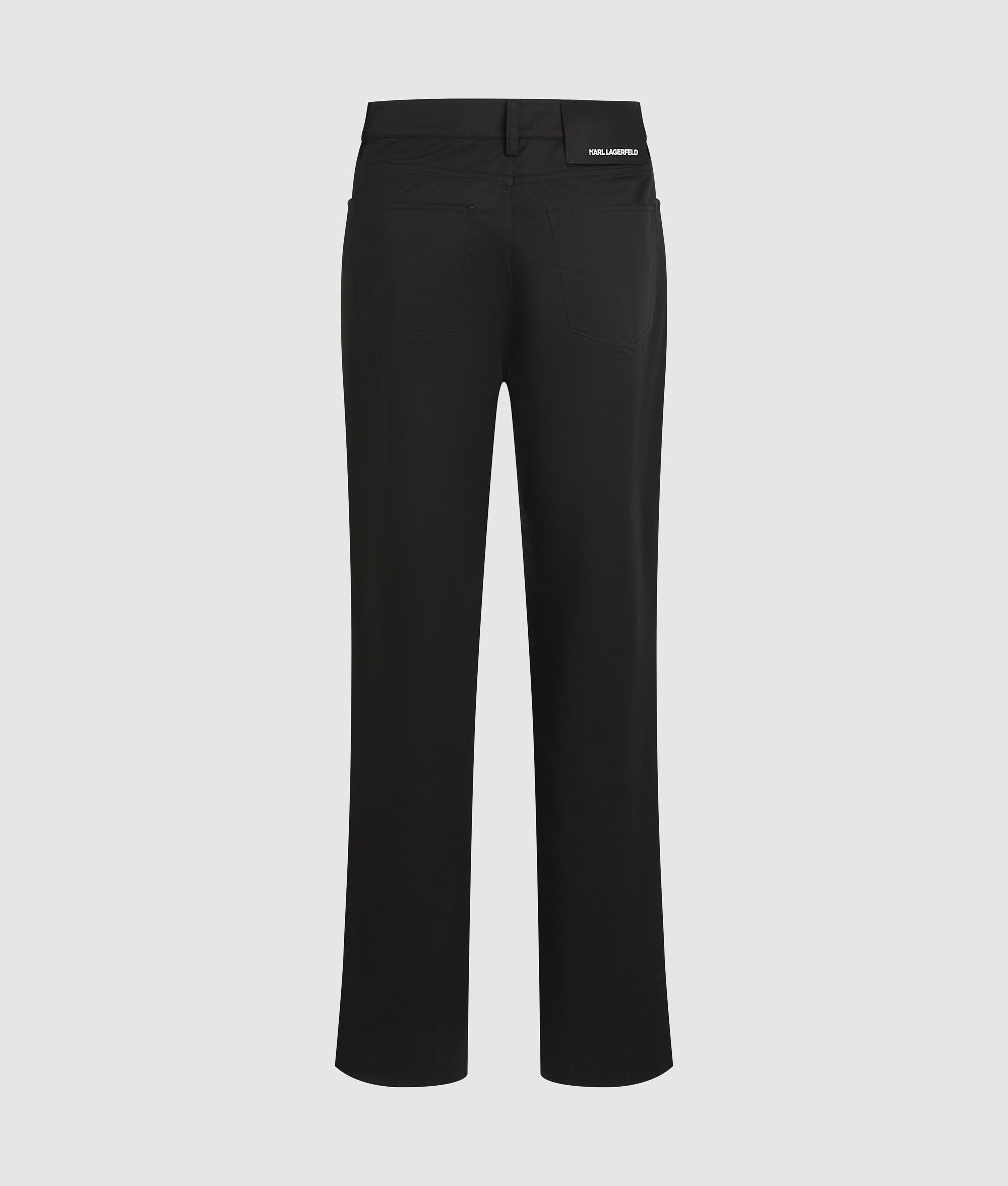 CHINO PANTS Black Men KARL LAGERFELD
