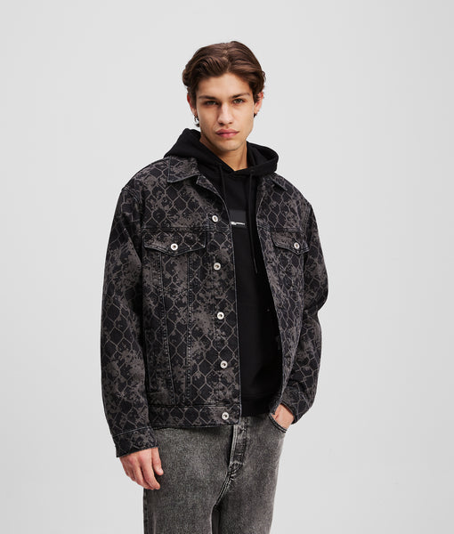 ジャケット・アウター DENIM LIKE PRINT SHIRT 毎シーズン即完売のover print (オーバープリント)より、LEVI'S