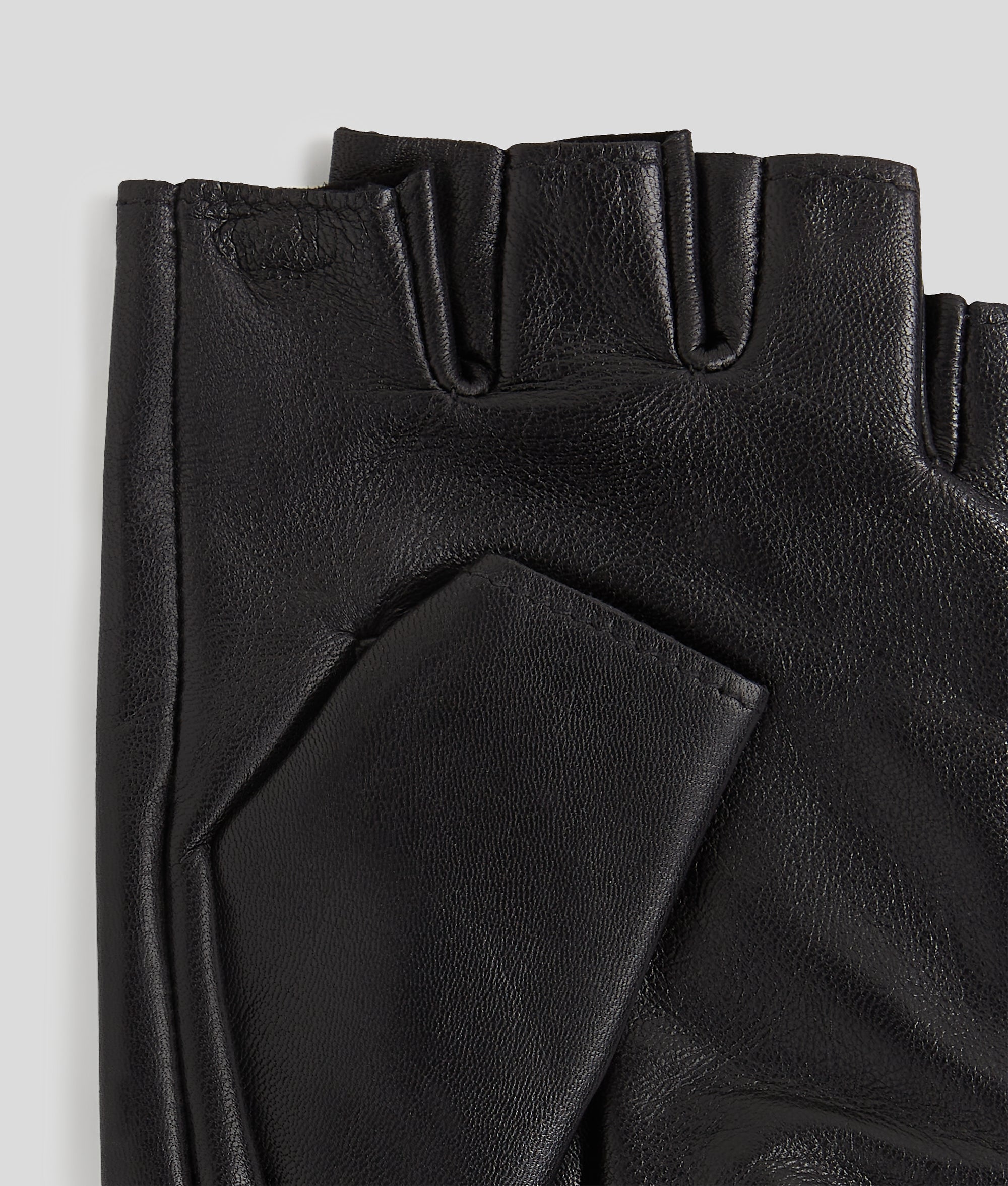karl handschuh K/Monogram fingerlose Handschuhe | Schwarz | Herren
