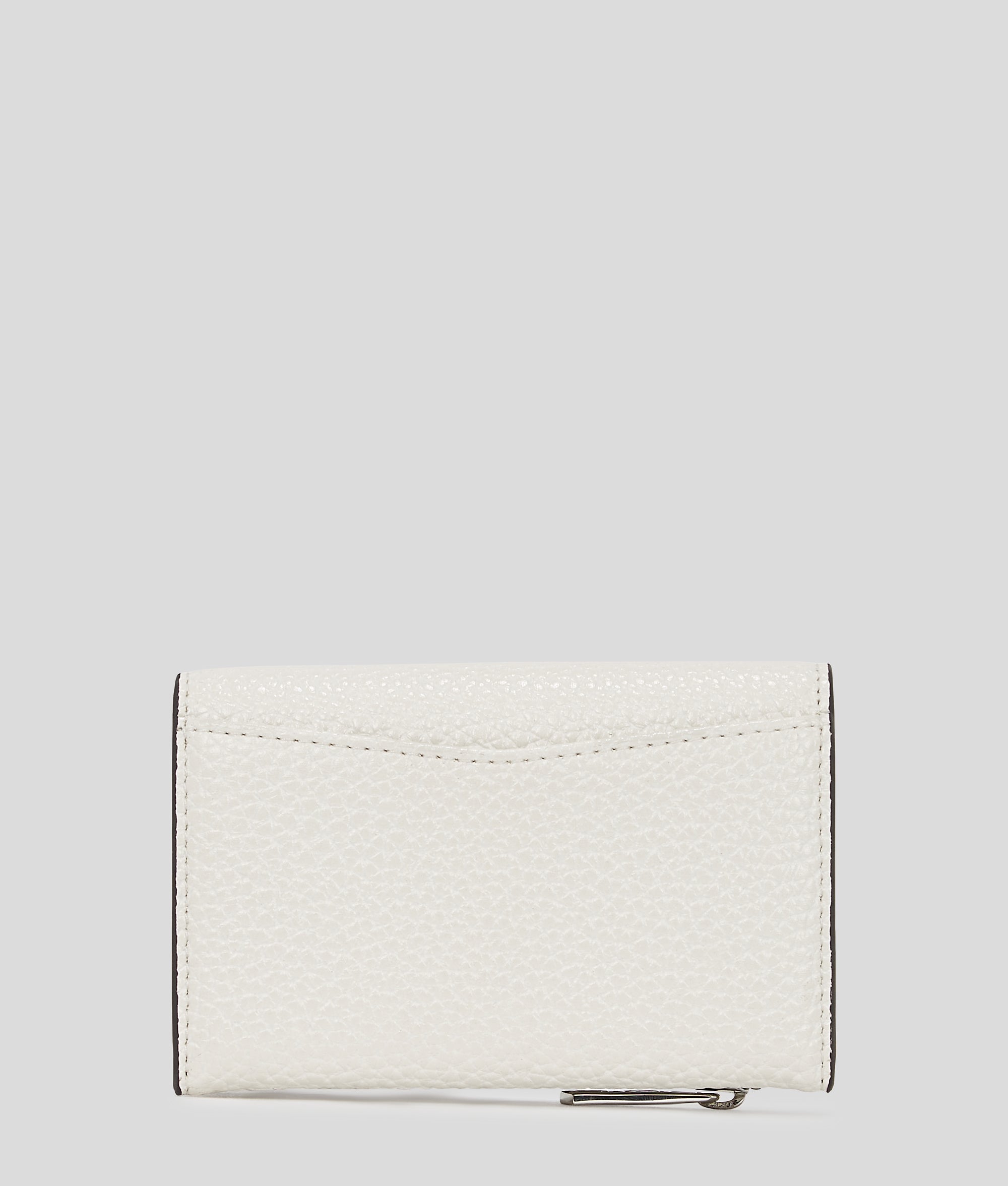 K/SKUARE GRAINY SMALL WALLET Off White Women KARL LAGERFELD