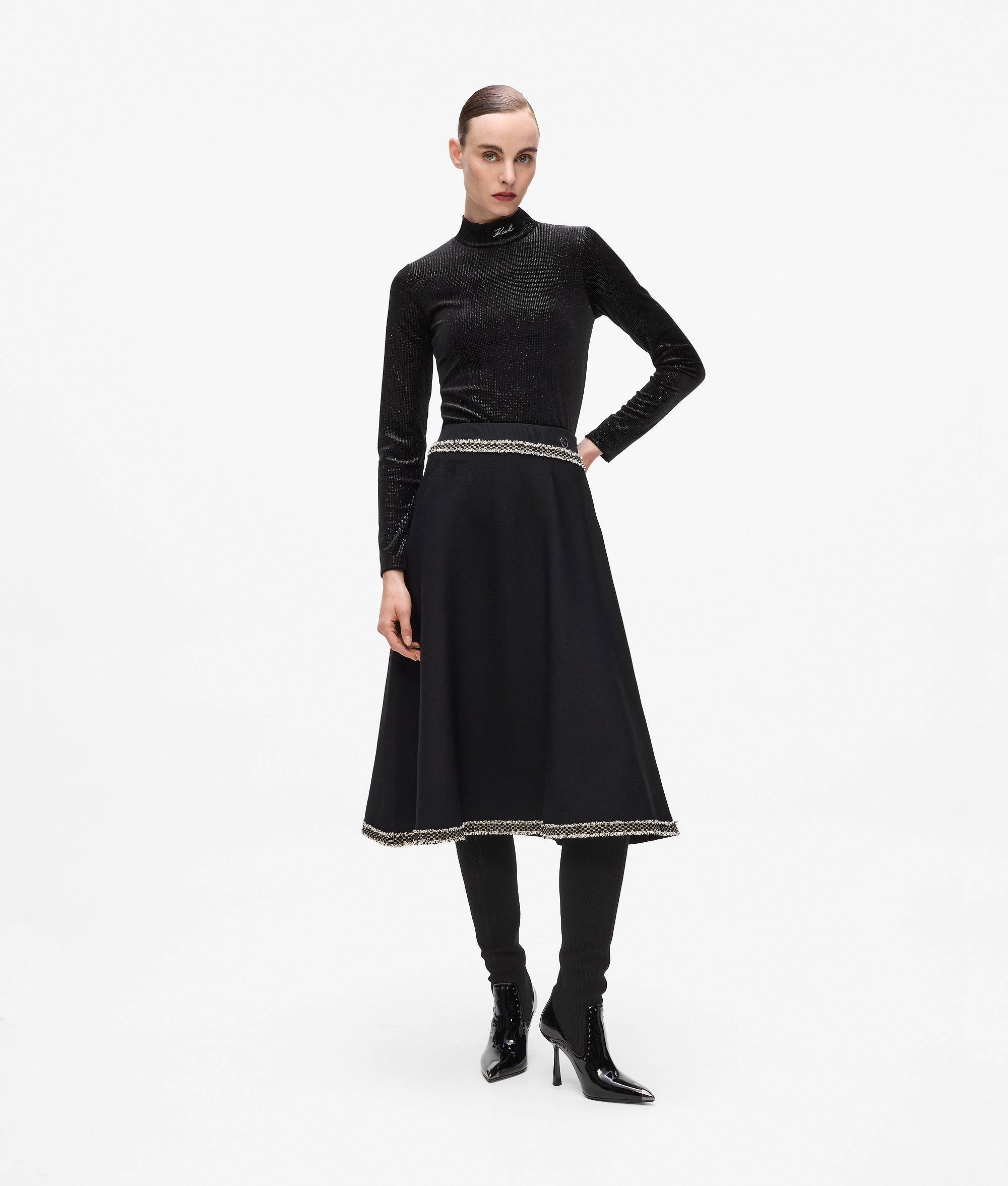 KARL LAGERFELD カルロコニットトレス A2W13055 101 KLPLD01725_1_LD5YO791_NJ4_B.