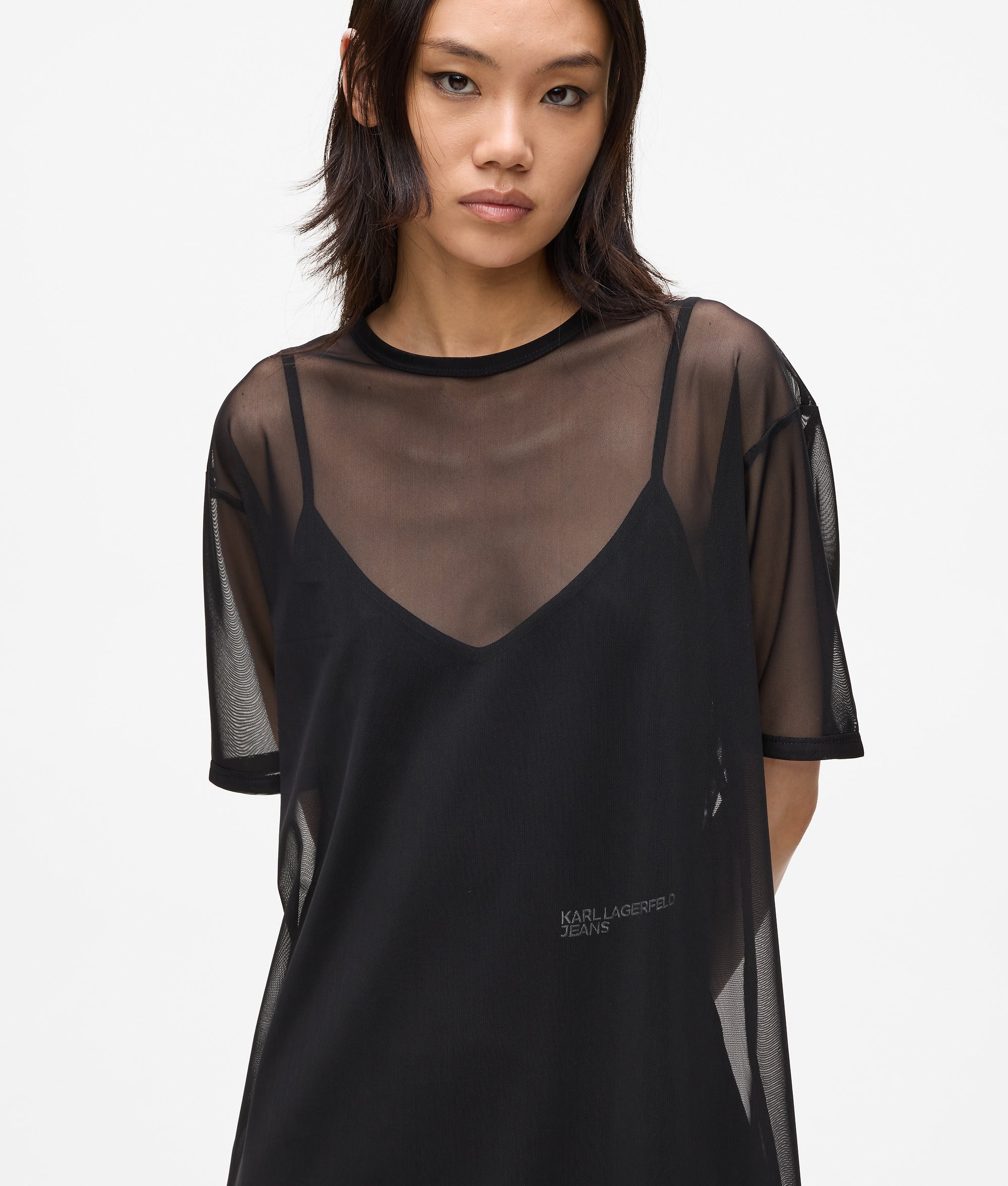 Oversized Shirt Black Mesh Tshirt Dress Mesh Black Dress SEESTARZ Oversized Shirt Black Mesh Tshirt Dress Mesh Black Dress SEESTARZ