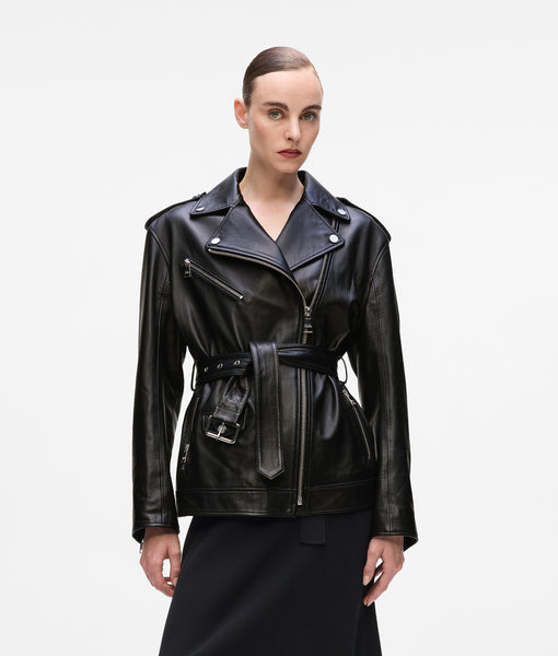 希少●匿名配送●ディーゼル Biker jacket nappa leather Men's Casual Tan Nappa Leather Biker Jacket with Hood XS at Amazon