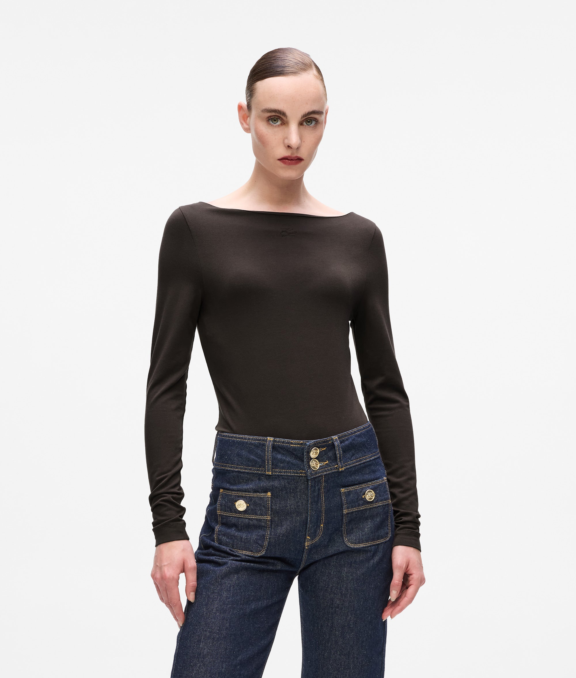 Camiseta de manga larga | Java | Mujer | KARL LAGERFELD