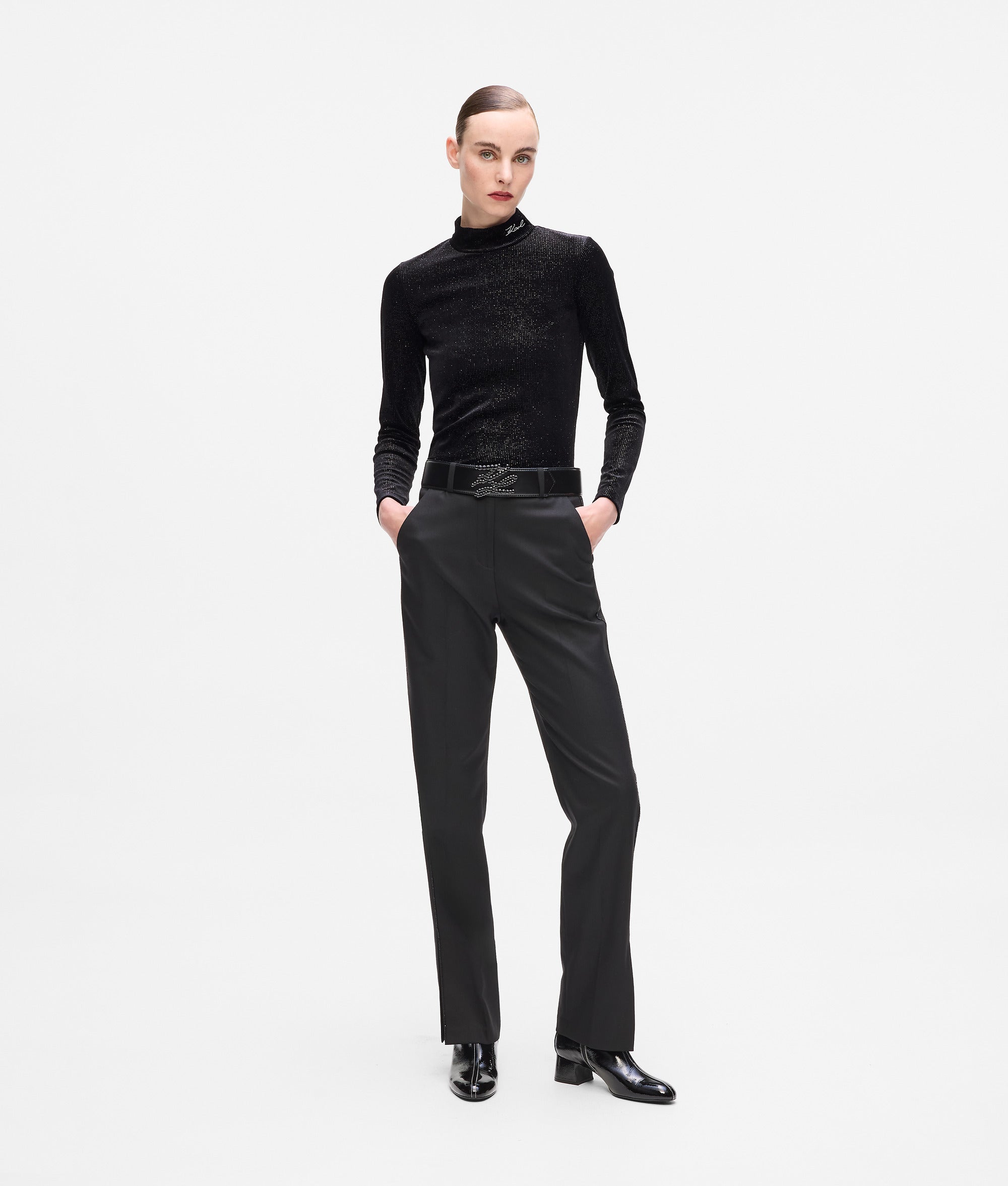 Sparkling velvet top L