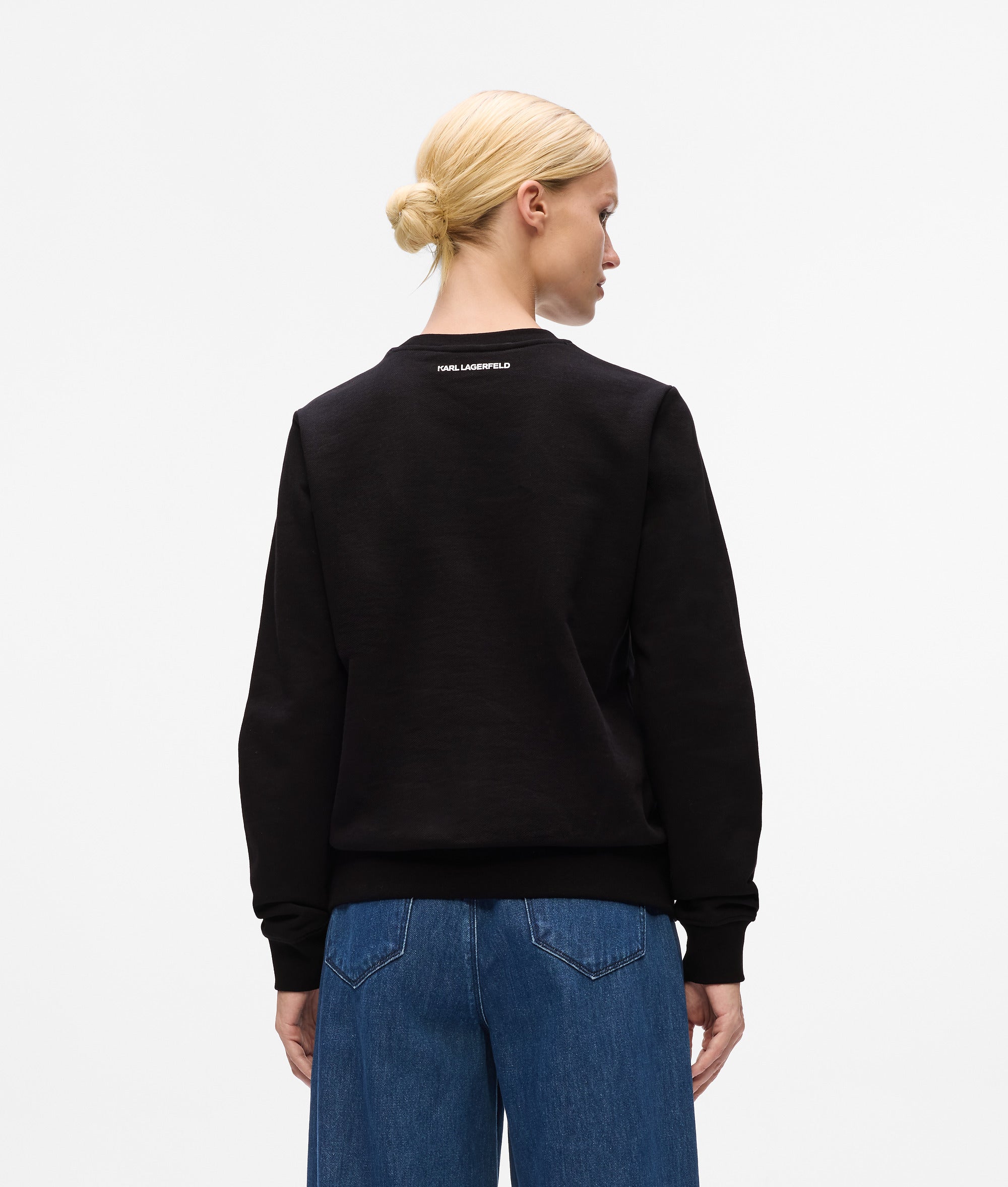 Tシャツ・カットソー KARL LAGERFELD Women Sweater 216W1807992 Black Women's T-shirts | KARL LAGERFELD