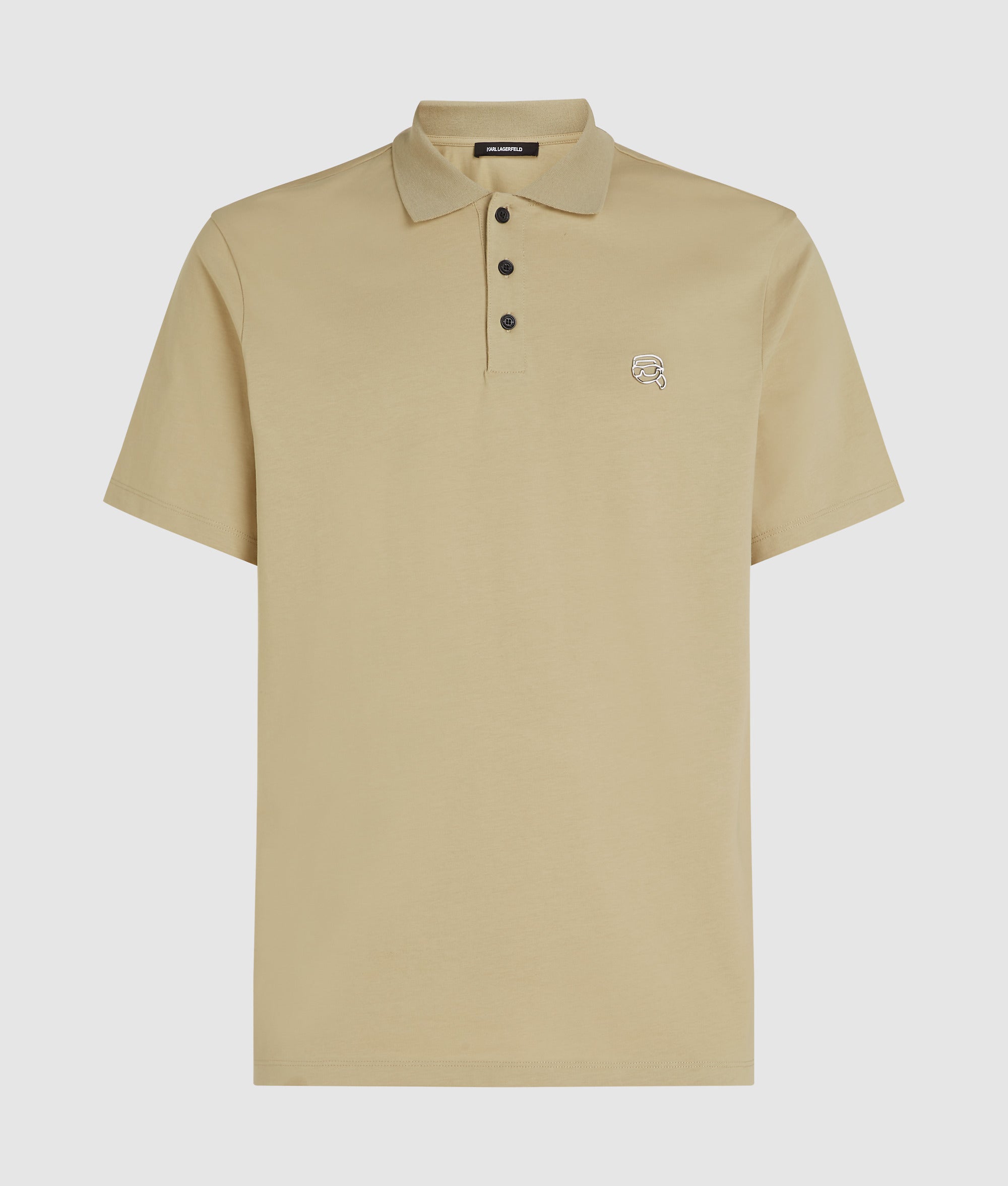 Polo in maglia Ikon Twill Uomo KARL LAGERFELD