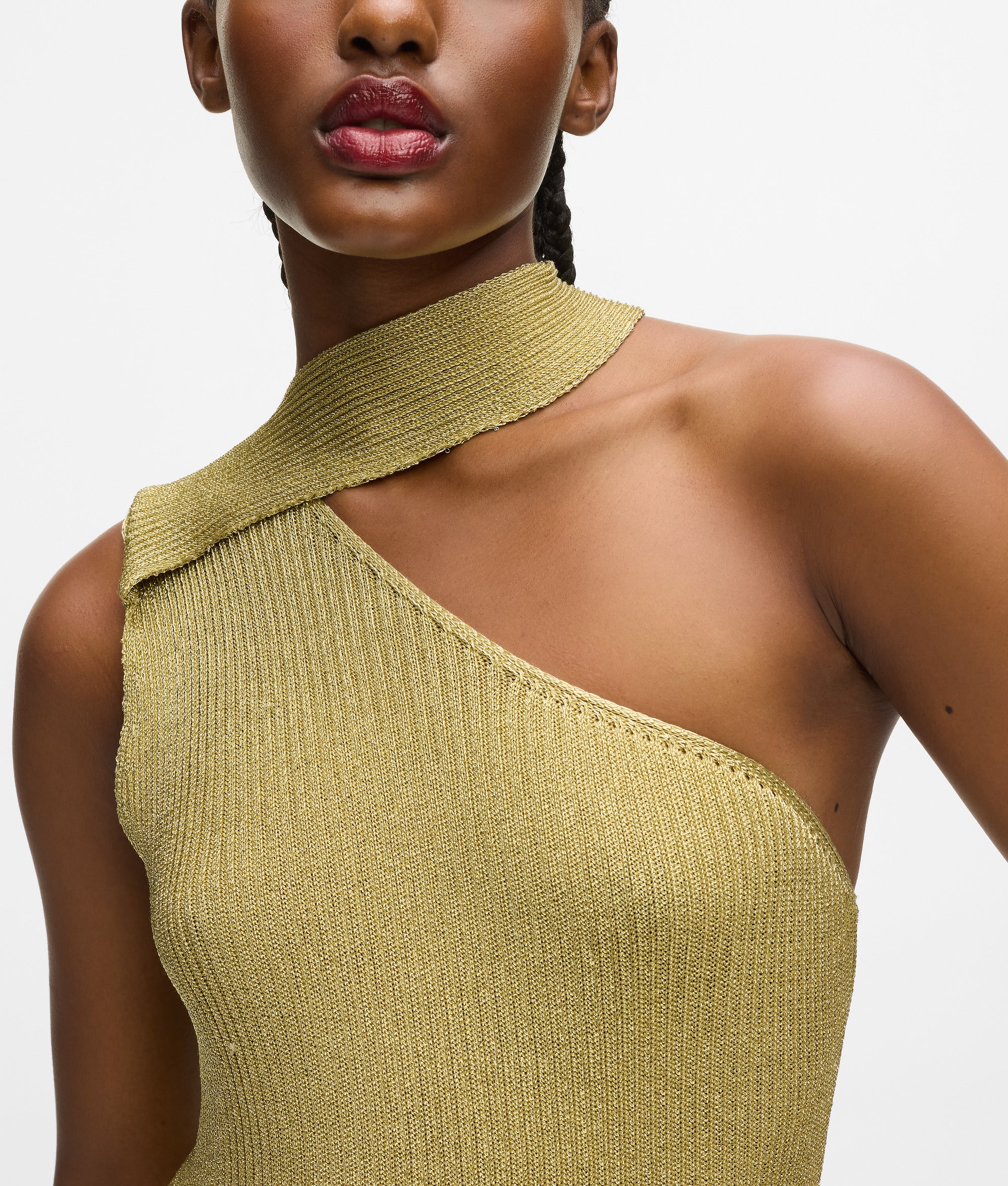 karl lagerfeld gold dress Karl Lagerfeld for Chloe 1981 Black & Liquid Gold Dress