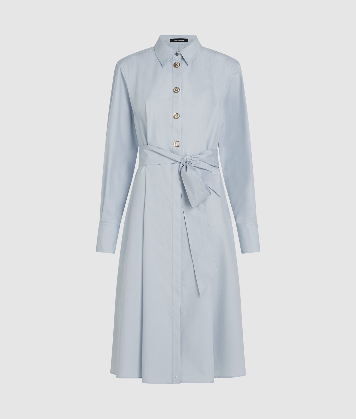 Karl letters shirt dress | Kentucky Blue | Women