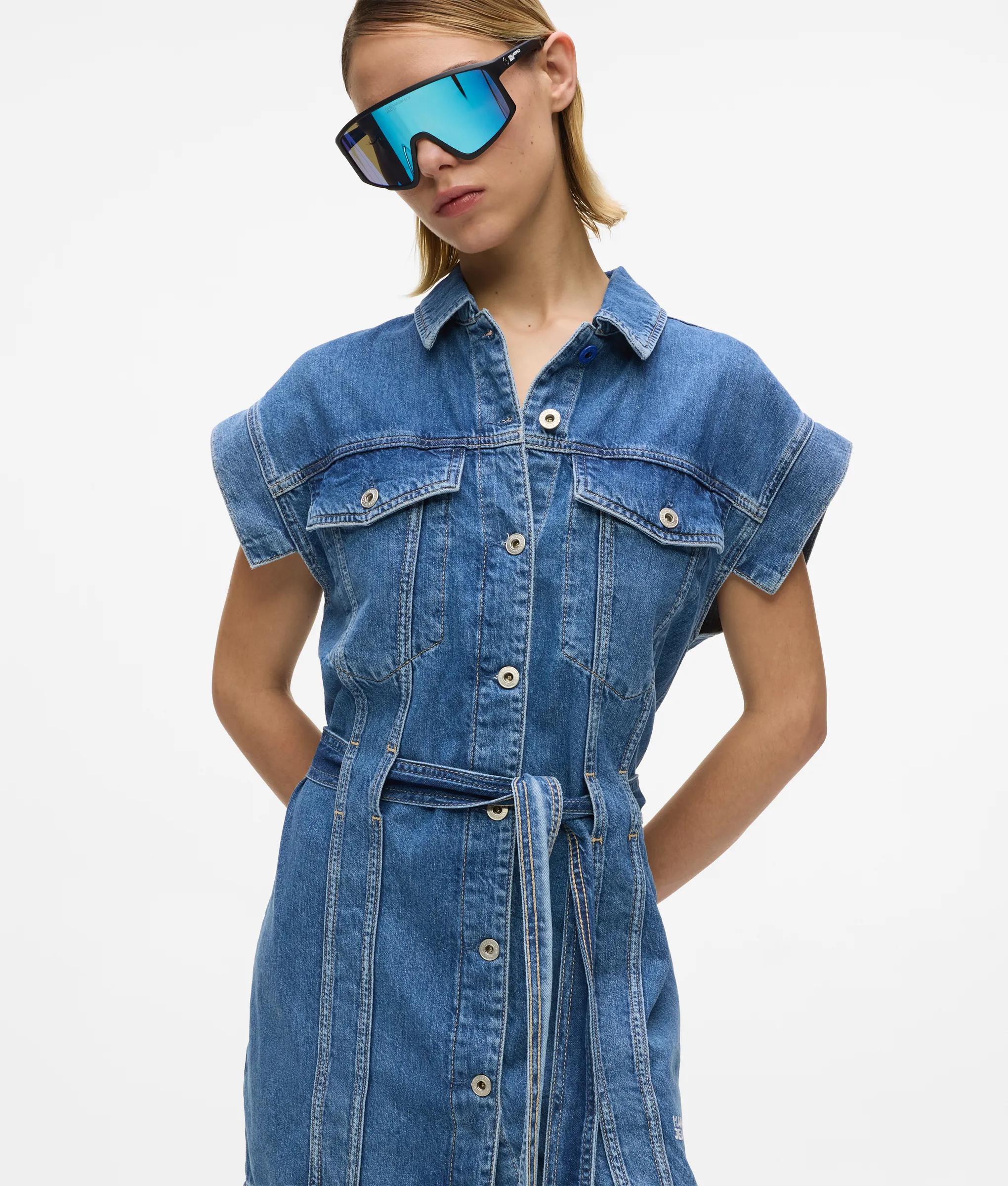 karl lagerfeld denim dress Kl Jeans