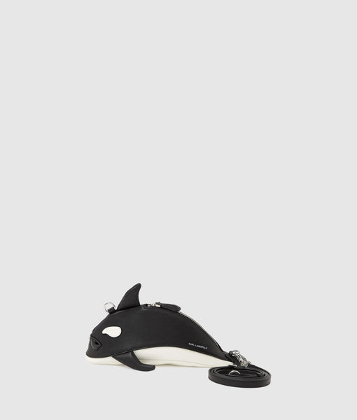 Ikon orca crossbody bag | Black | Women | KARL LAGERFELD