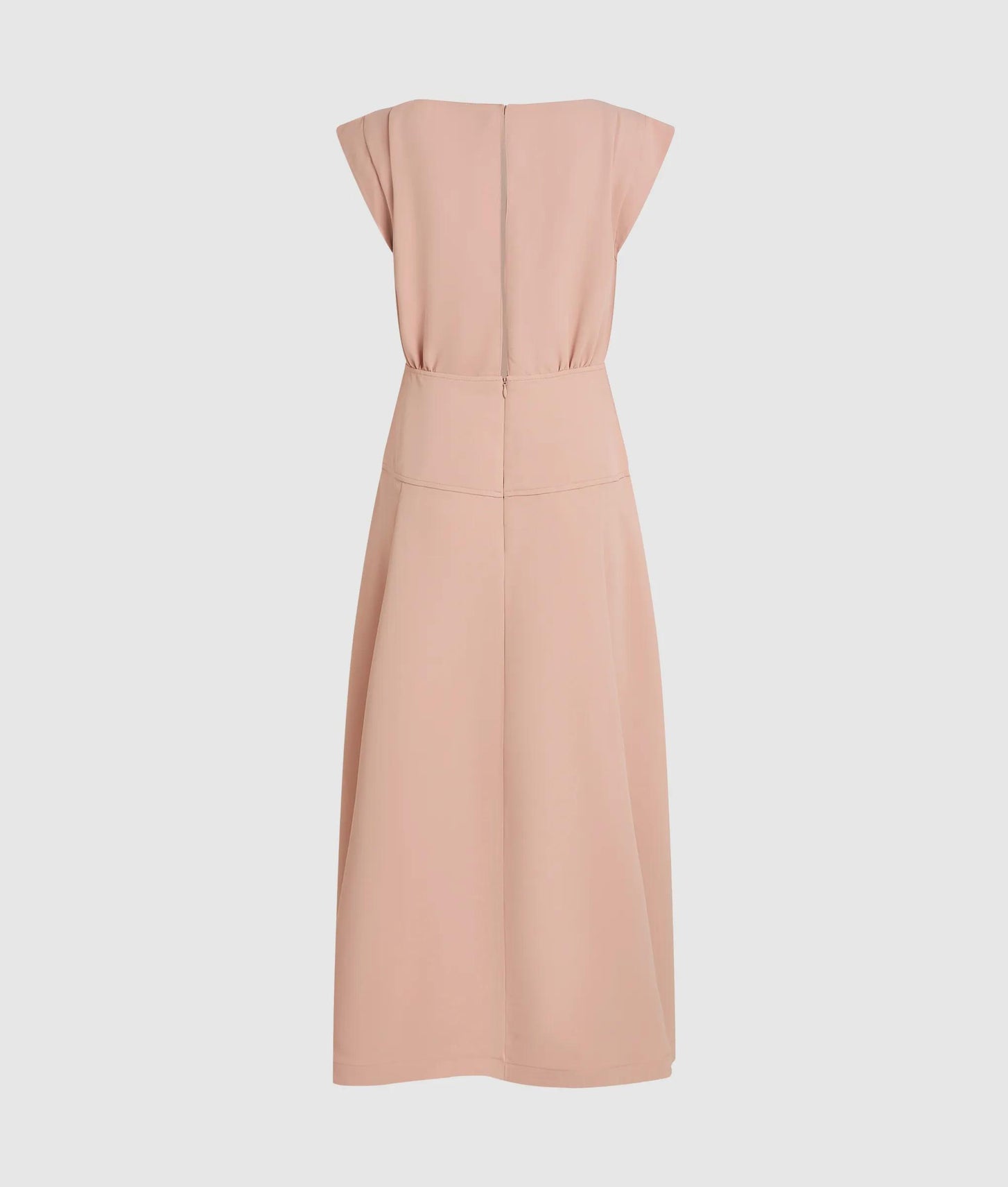 Frill hem maxi dress | Misty Rose | Women