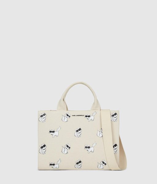 Ikon Choupette medium square tote bag | Natural | Women | KARL