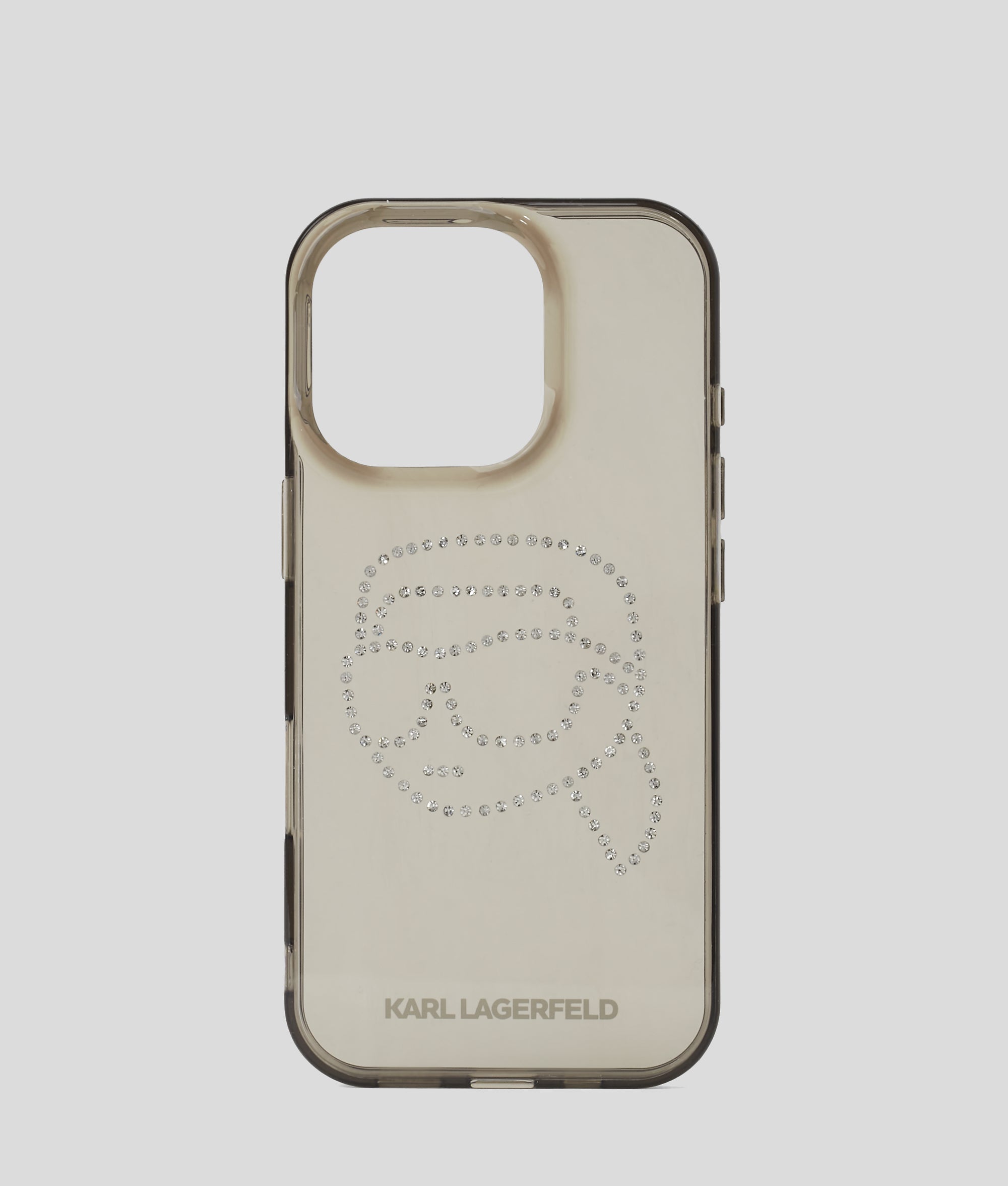 Karl Lagerfeld★iPhone 13 電話ケース カール・ラガーフェルド iPhone13用 ストラップ付き シリコン