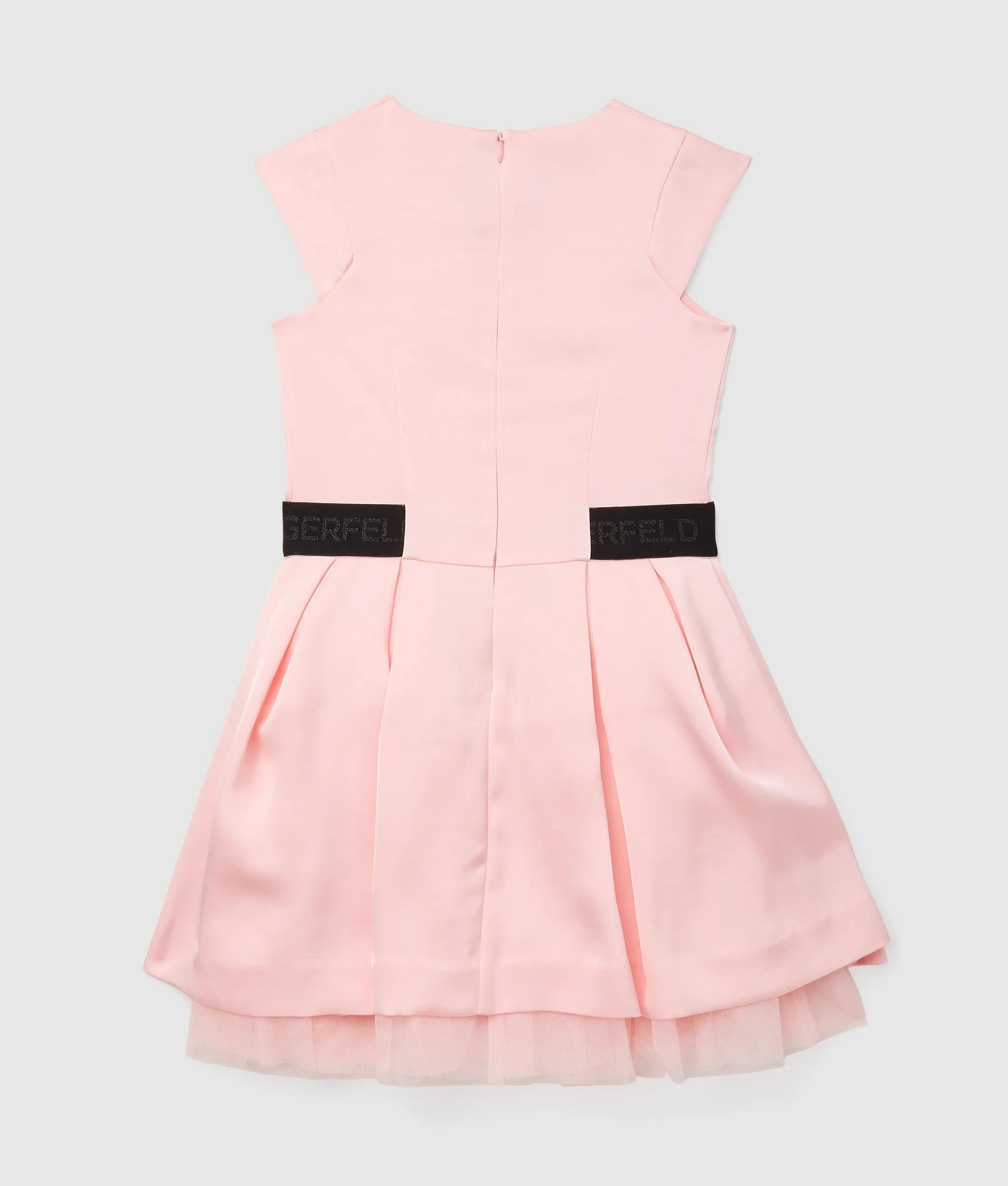karl lagerfeld pink dress 1997 Chanel by Karl Lagerfeld Runway Metallic Pink Stretch Knit Maxi D