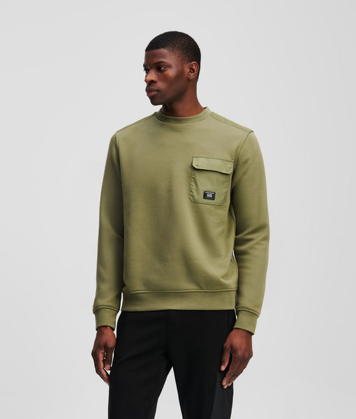 メンズウェア CLUBHAUS L/S Crewneck Knit - Green XL メンズウェア CLUBHAUS L/S Crewneck Knit - Green XL CLUBHAUS L/S