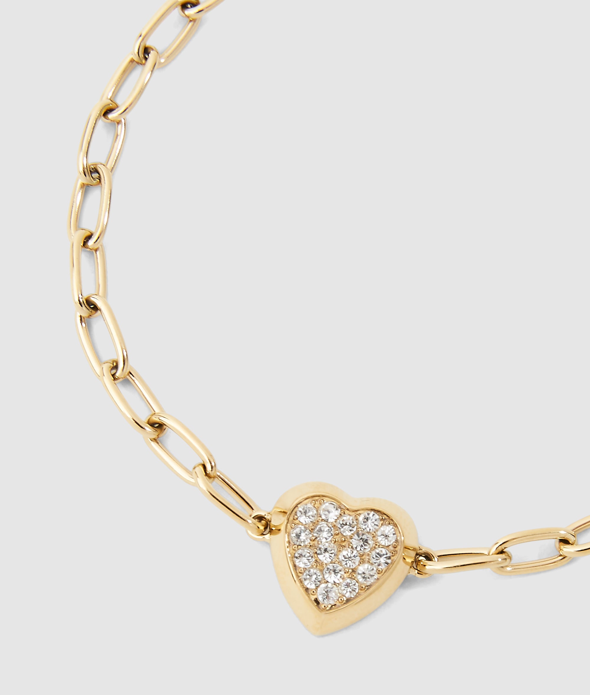 Heart charm bracelet Gold Women KARL LAGERFELD