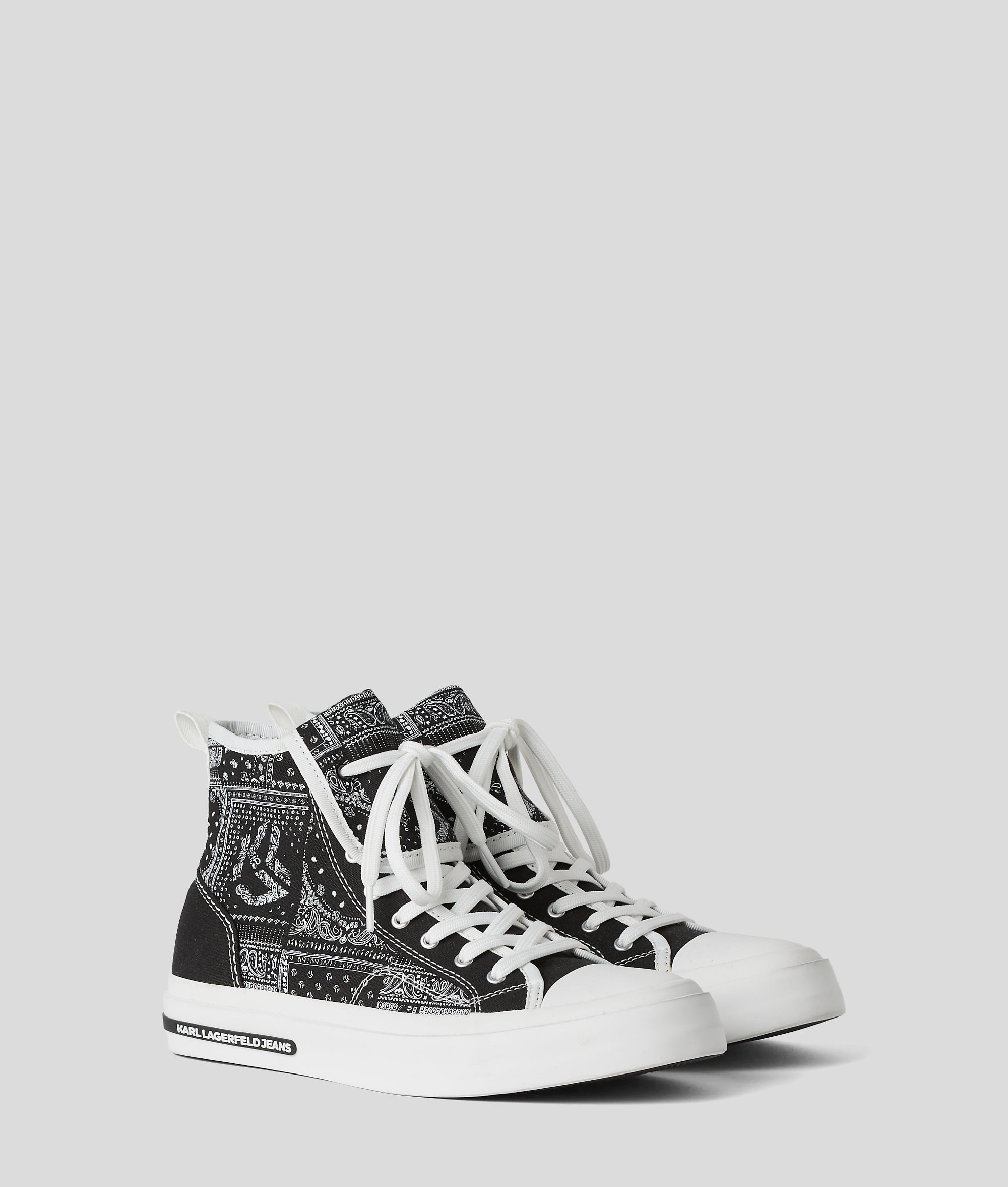 KARL LAGERFELD ハイカットスニーカー KUP ハイトップスニーカー | ブラック | メンズ | KARL LAGERFELD