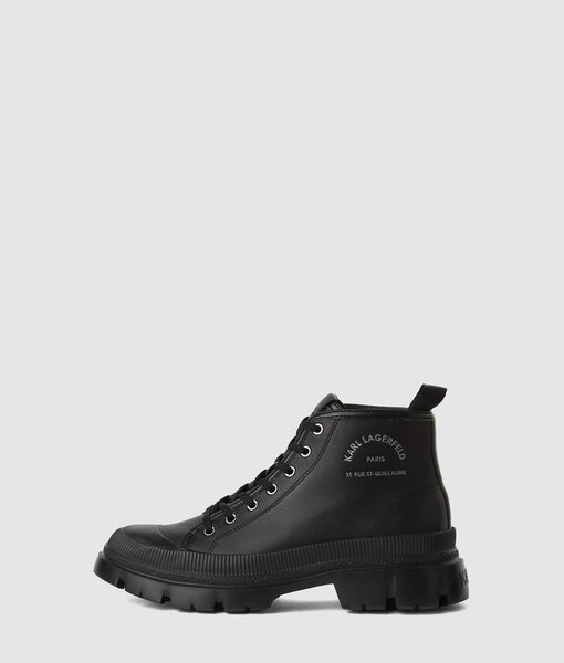 kalalaka Trekka Maison boots | Black | Men | KARL LAGERFELD