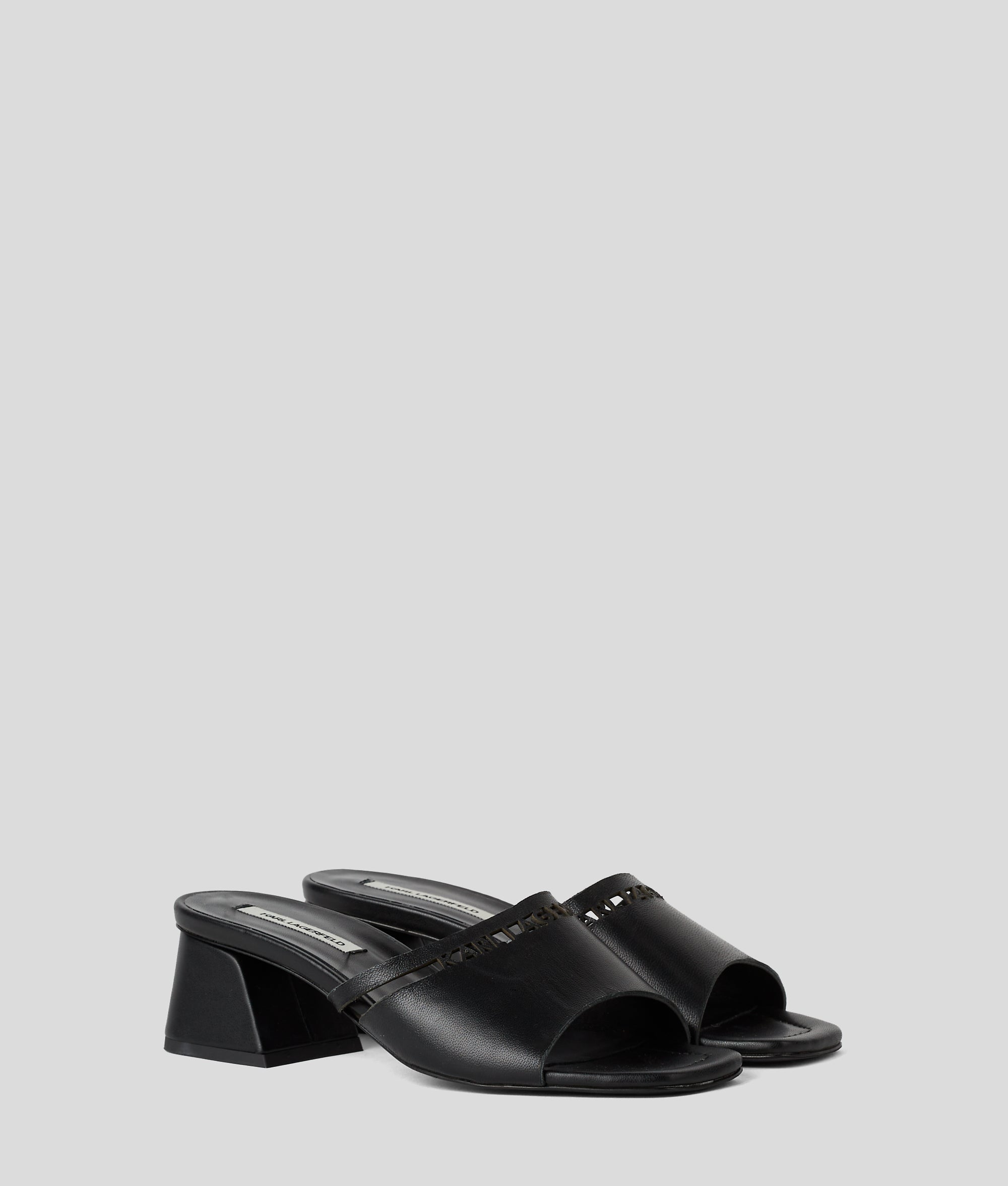サンダル・ミュール KARL LAGERFELD Women Sandals KL61705K01 Black Karl Lagerfeld Ventura criss-cross sandals - Black | KL61705K01