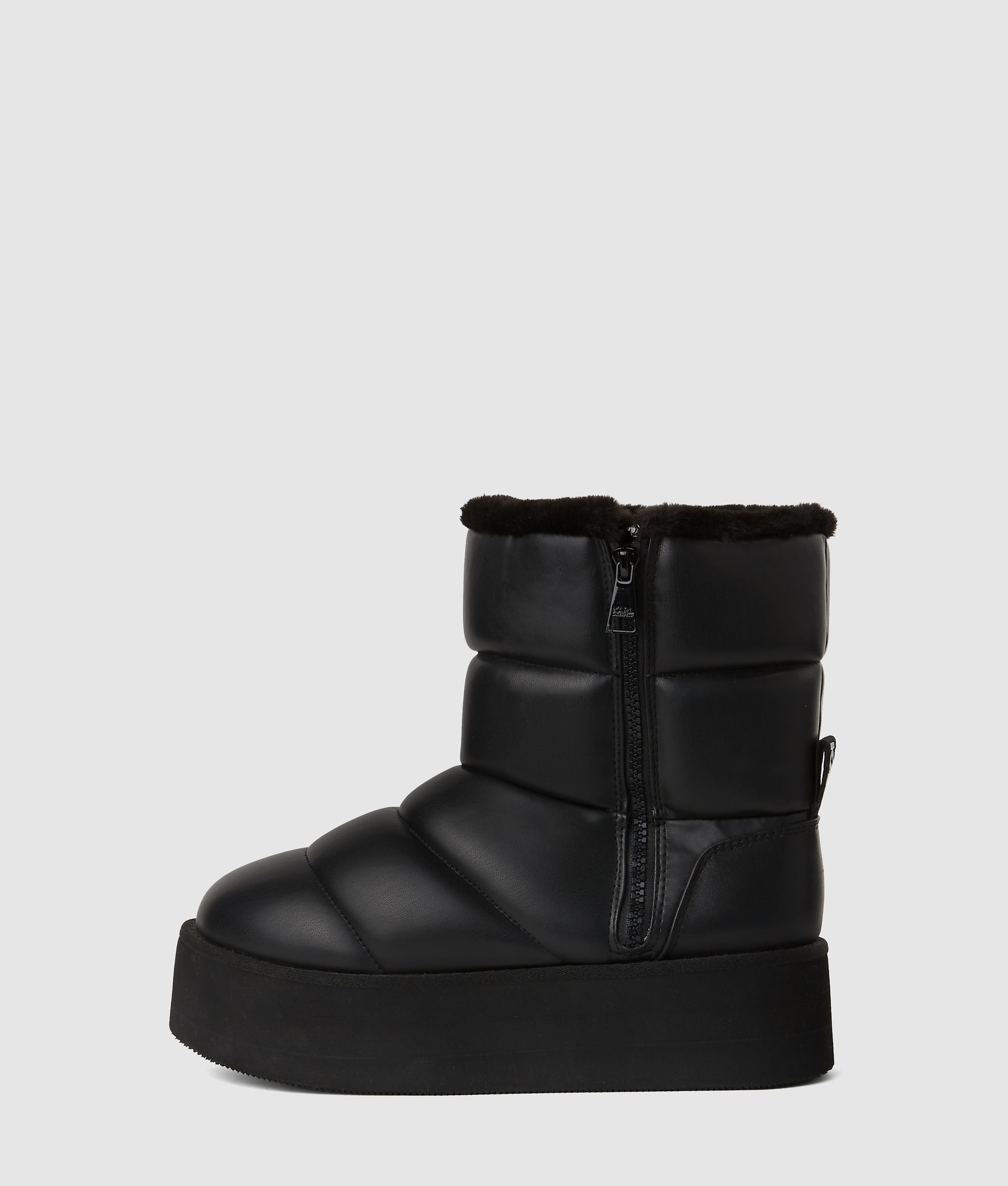 スエード ロングブーツ オークル リボン Karl Lagerfeld ストレッチロングブーツ