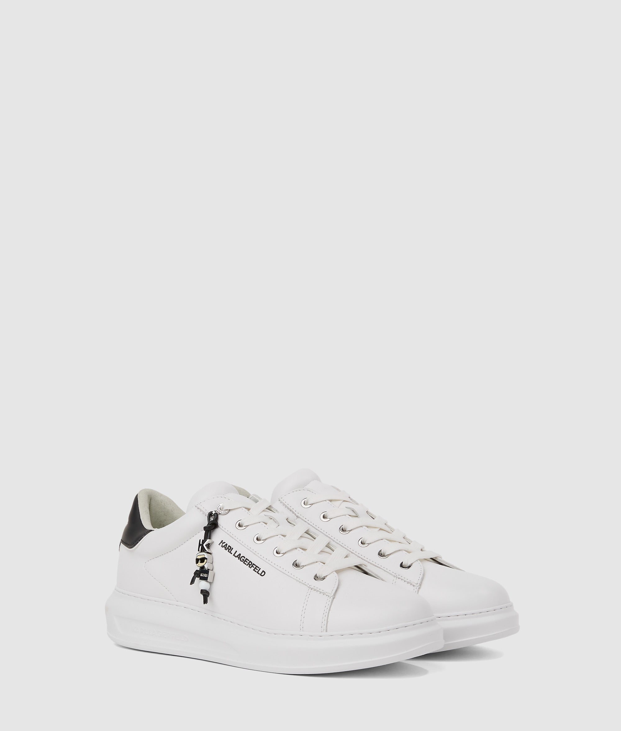 Exclusive Kapri Ikon charm sneakers White Men KARL LAGERFELD